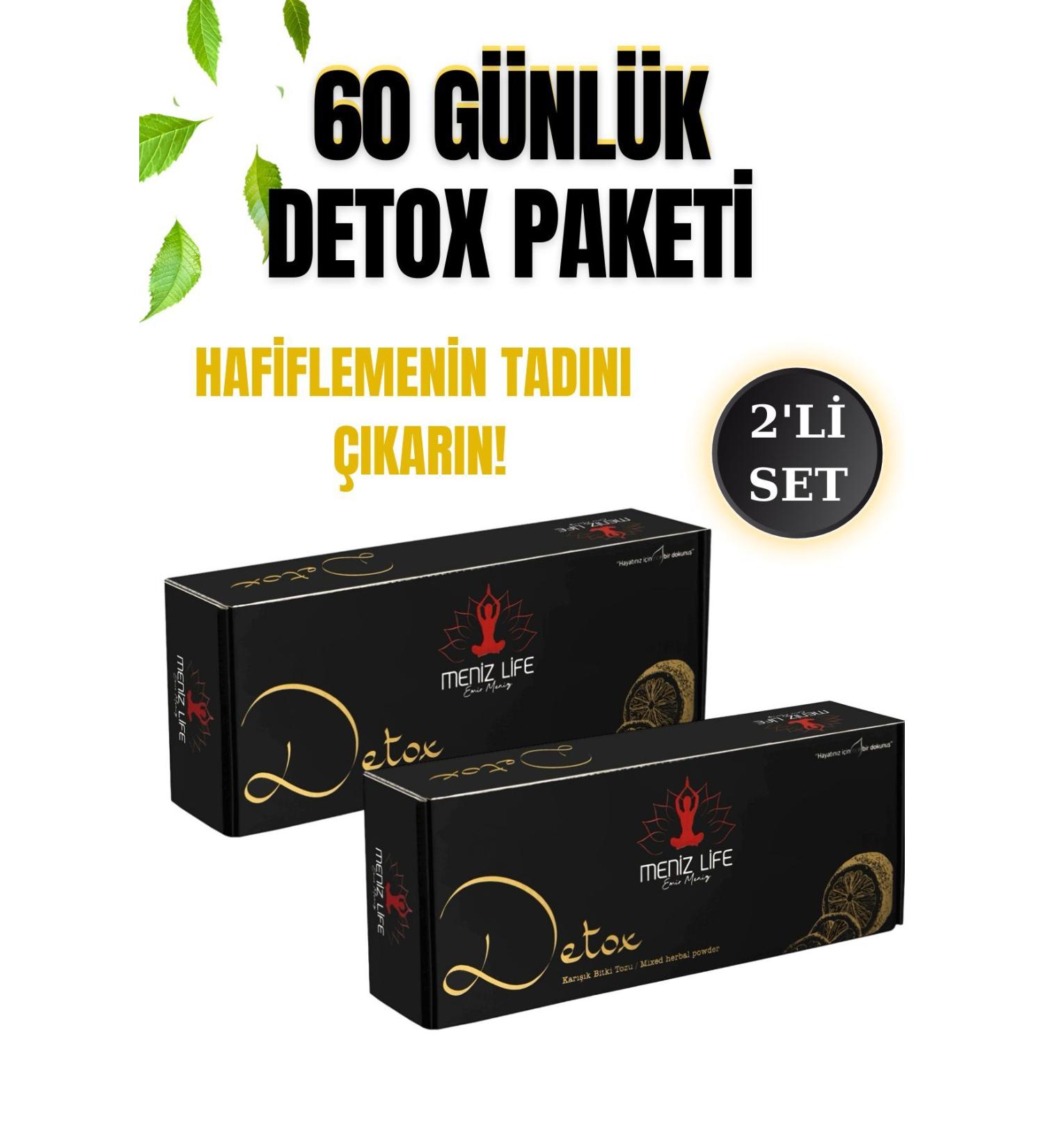 Menizlife 2-pack Lemon Flavored Detox (60 days) usage - Buy Online on GoSupps.com