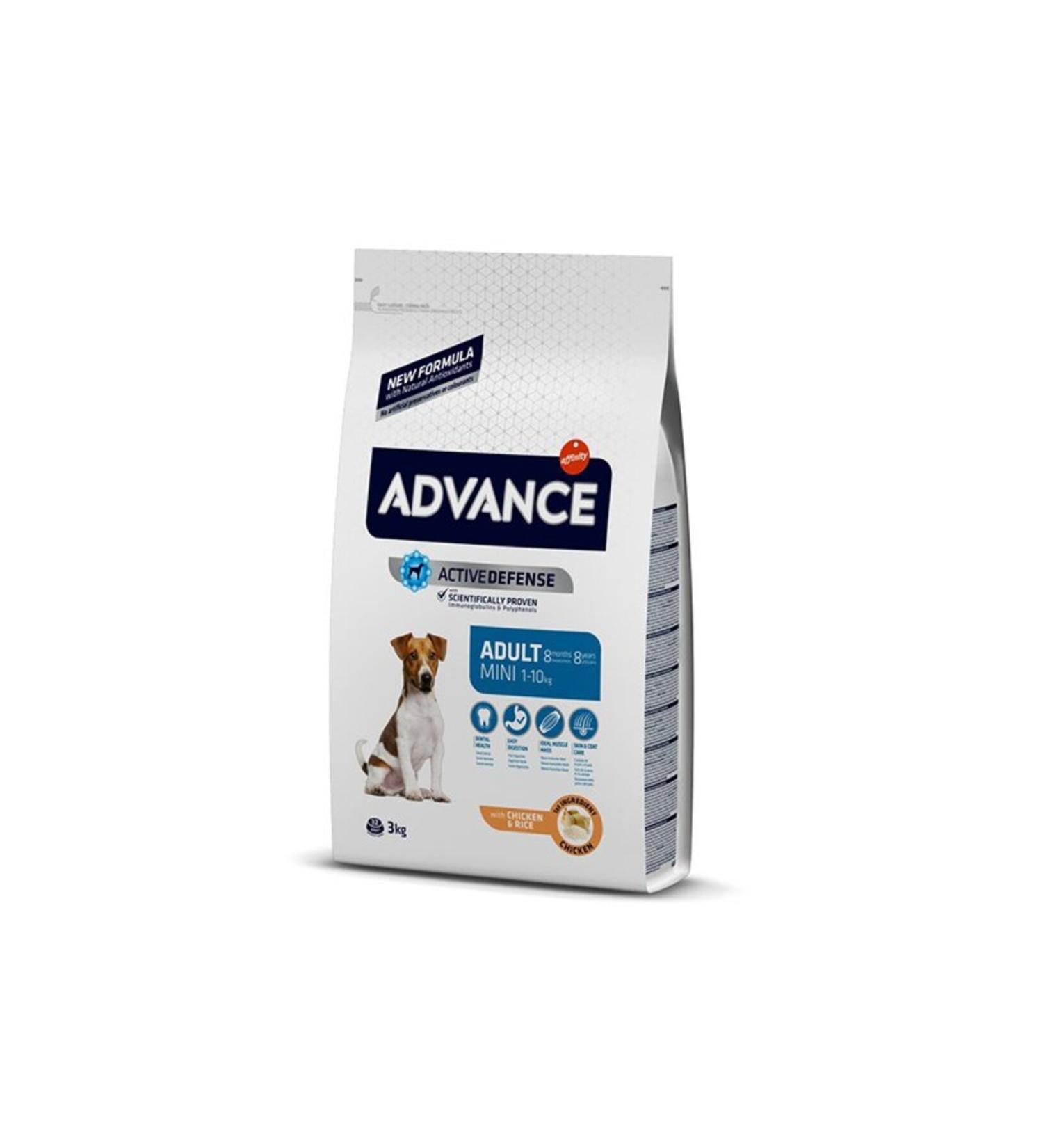 Advance Chicken Adult Small Breed Dog Food 3 Kg - Buy Online on GoSupps.com