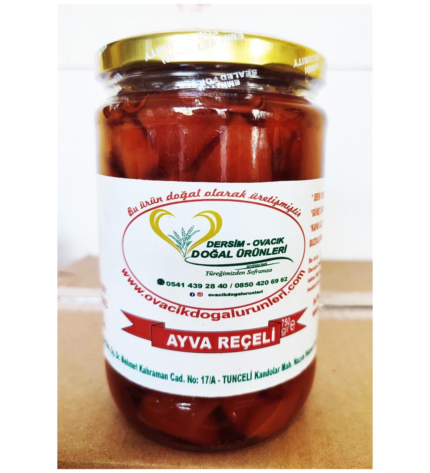 ovac k natural products QUINCE JAM (900 GR)