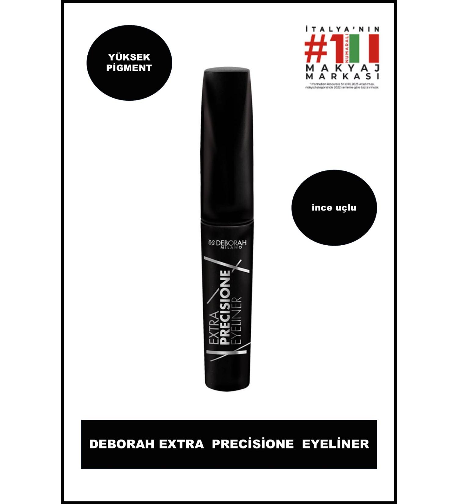 Deborah Milano Extra Precisione Black Eyeliner - Buy Online on GoSupps.com