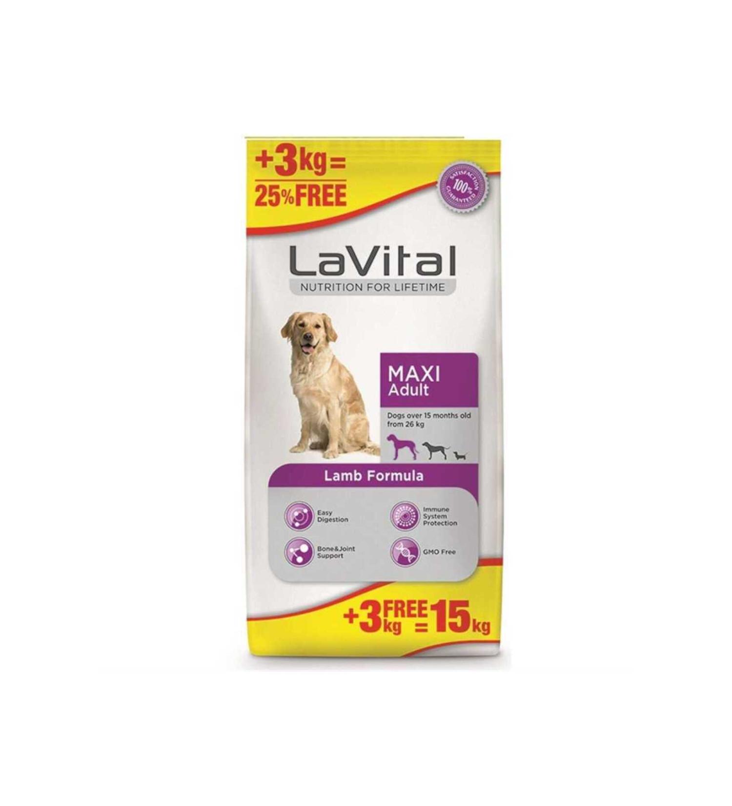 La Vital Lamb Adult Dog Food 12 3 Kg