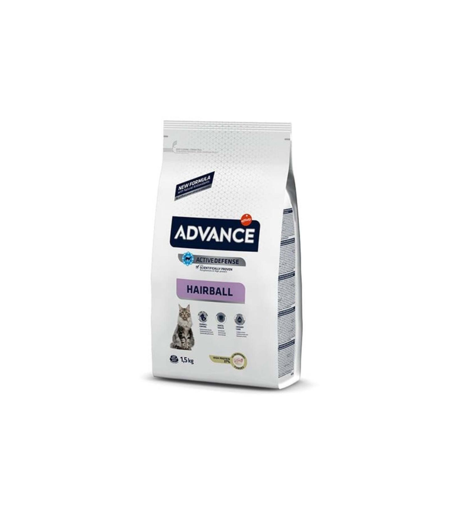 Advance Cat Adult Hairball Cat Food 1.5kg