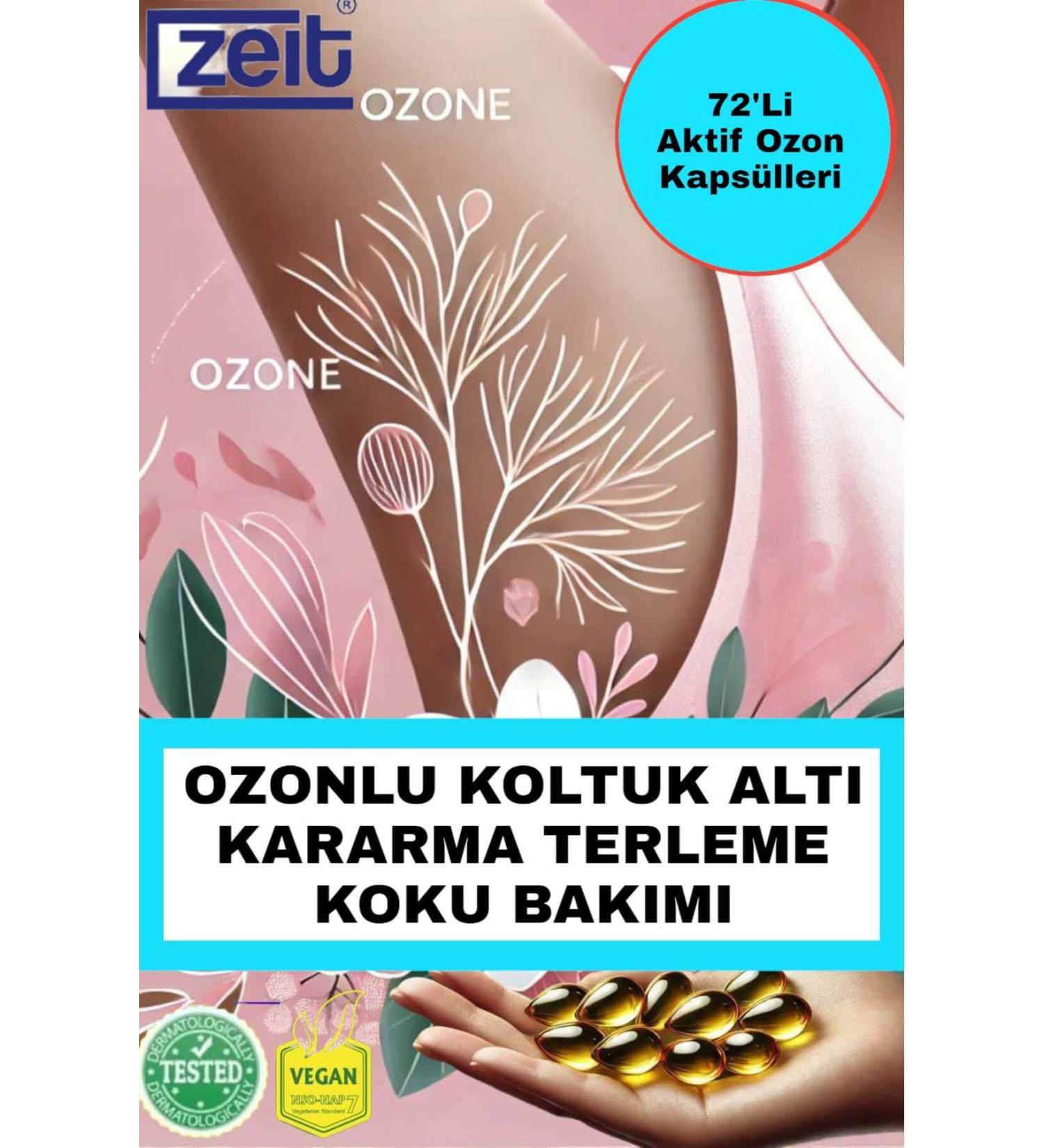 ZEIT OZON Natural Ozonated Underarm Cream | Darkening Stain and Odor Remover Moisturizing Care 72 - Buy Online on GoSupps.com