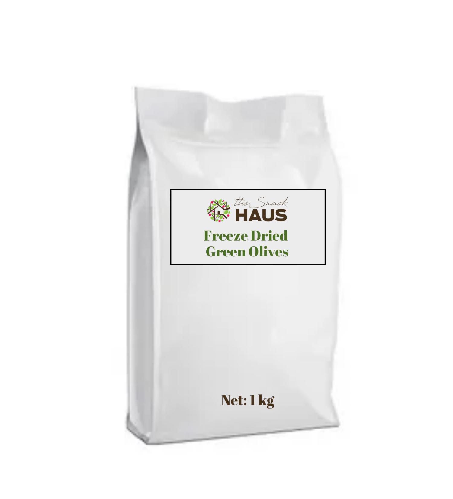 The Snack Haus Freeze Dried Green Olives (1kg)