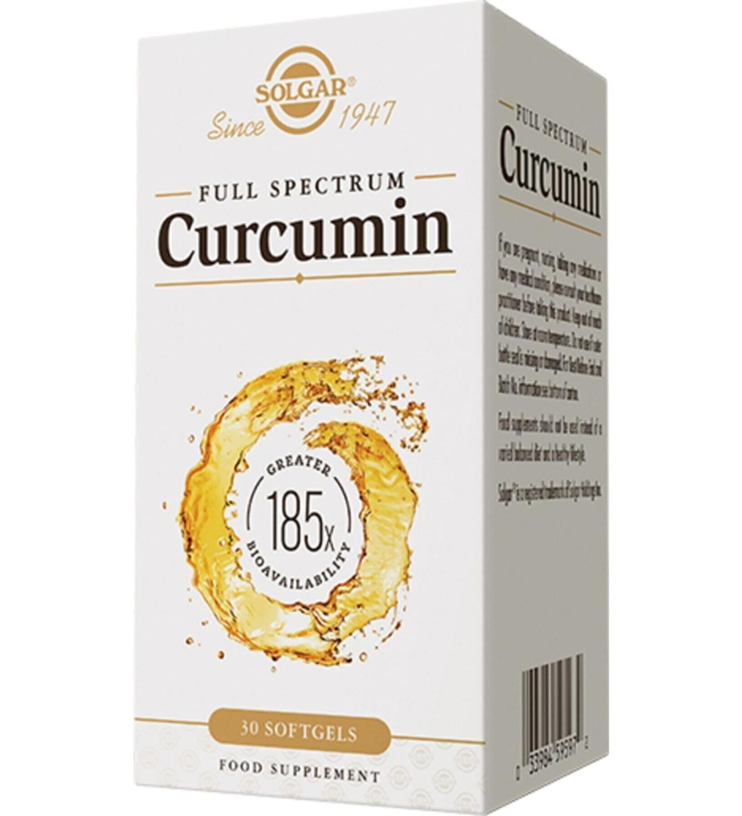 Solgar Curcumin (FULL SPECTRUM) 30 Tablets