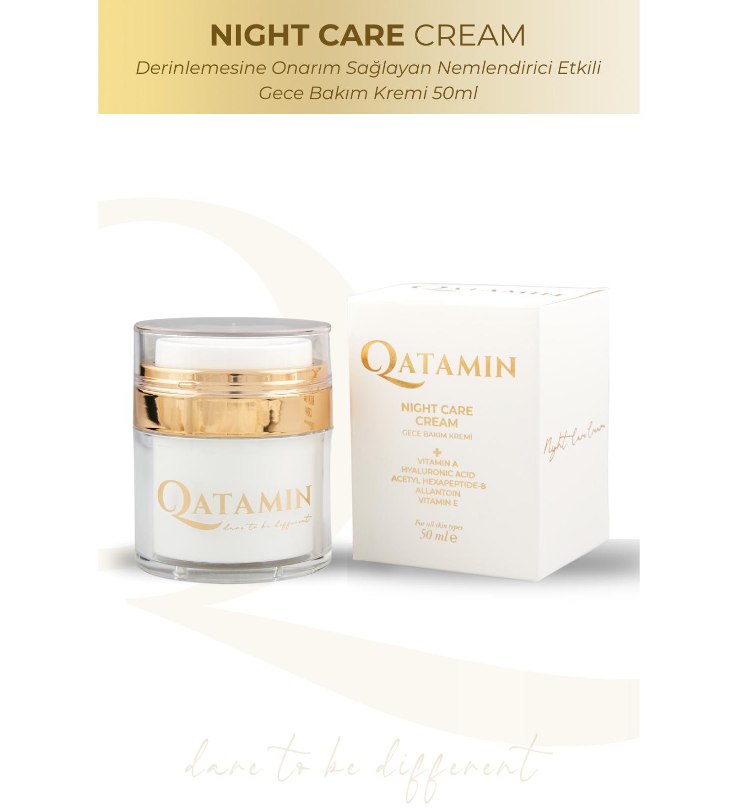 qatamin dare to be different Deep Repair Moisturizing Effective Night Care Cream