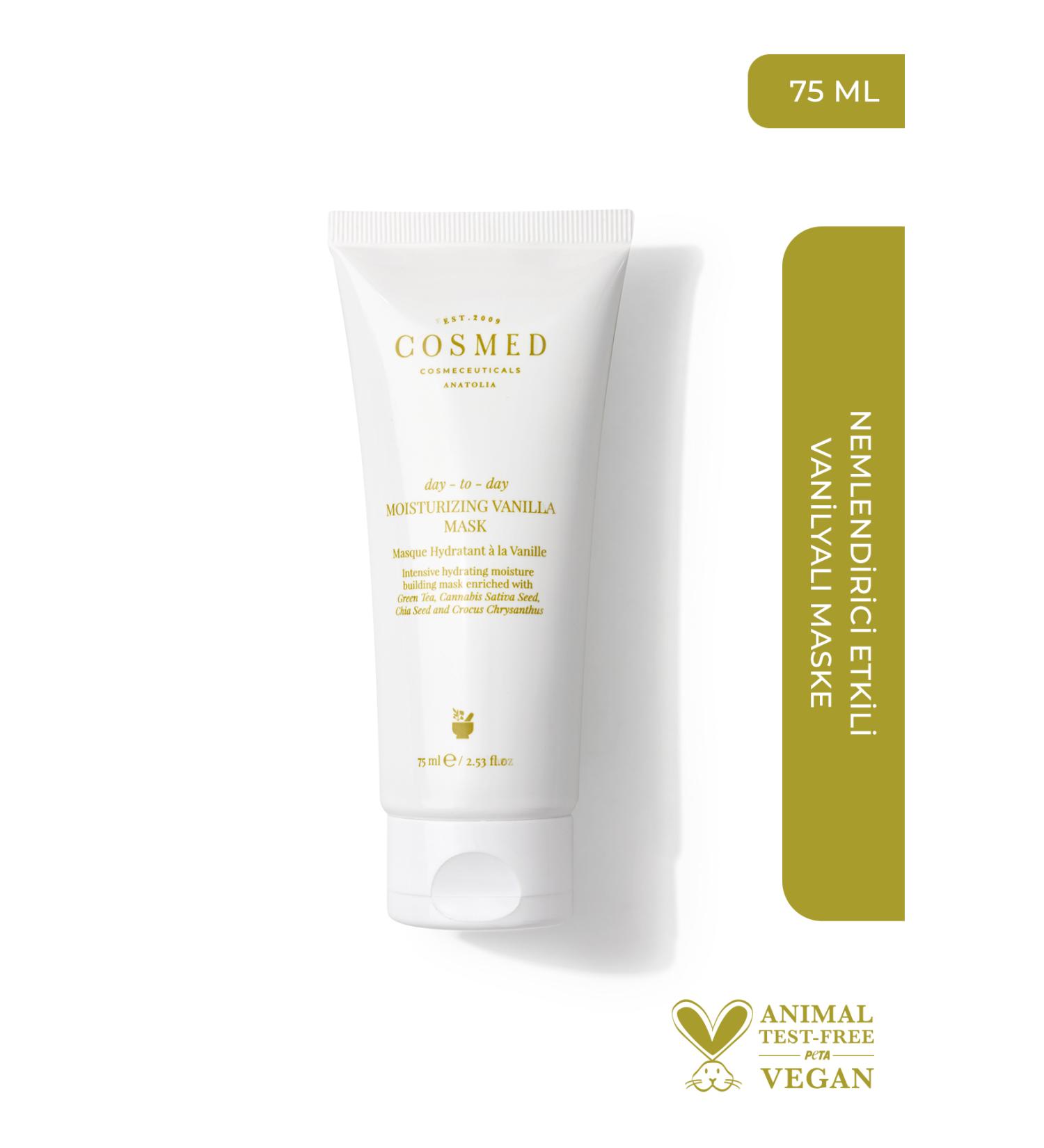 COSMED Day-to-day Moisturizing Vanilla Mask Moisturizing Mask 75 Ml