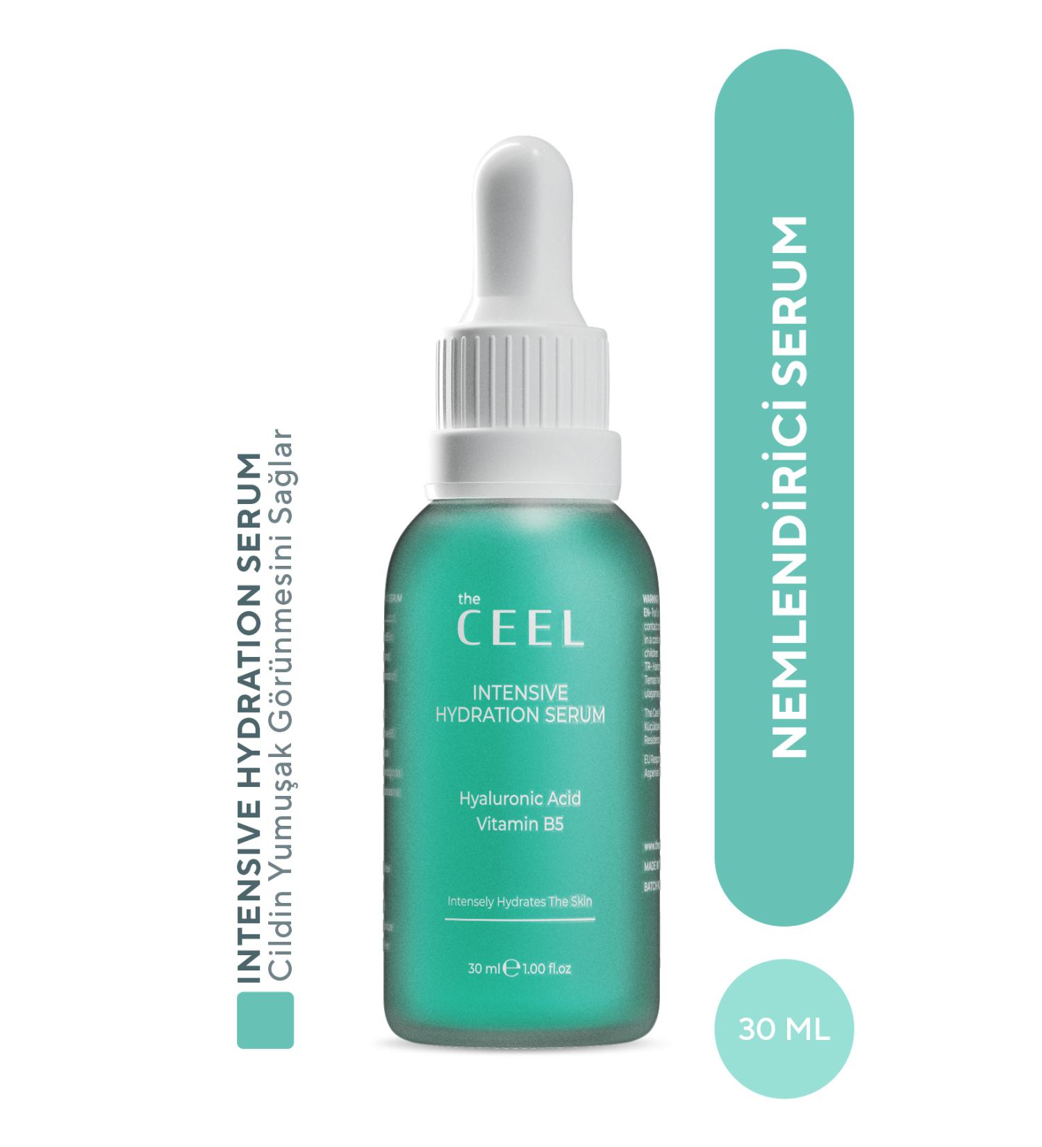 The Ceel Intensive Moisturizing and Repairing Serum Hyaluronic Acid Sodium Pca Panthenol B5 Effective 30 ml - Buy Online on GoSupps.com