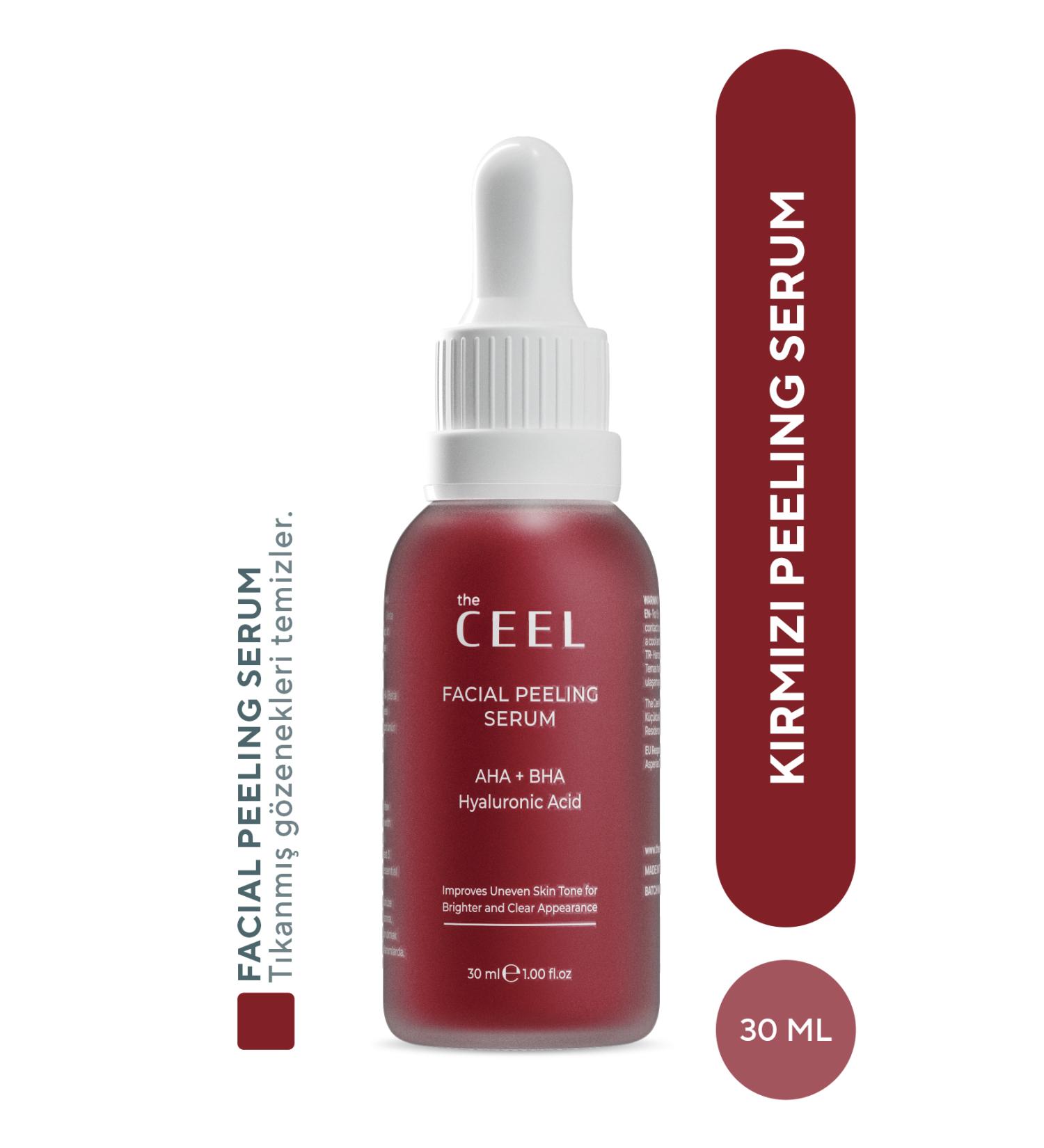 The Ceel Aha Bha Skin Tone Equalizing Revitalizing Renewing Red Peeling Serum 30 ml - Buy Online on GoSupps.com