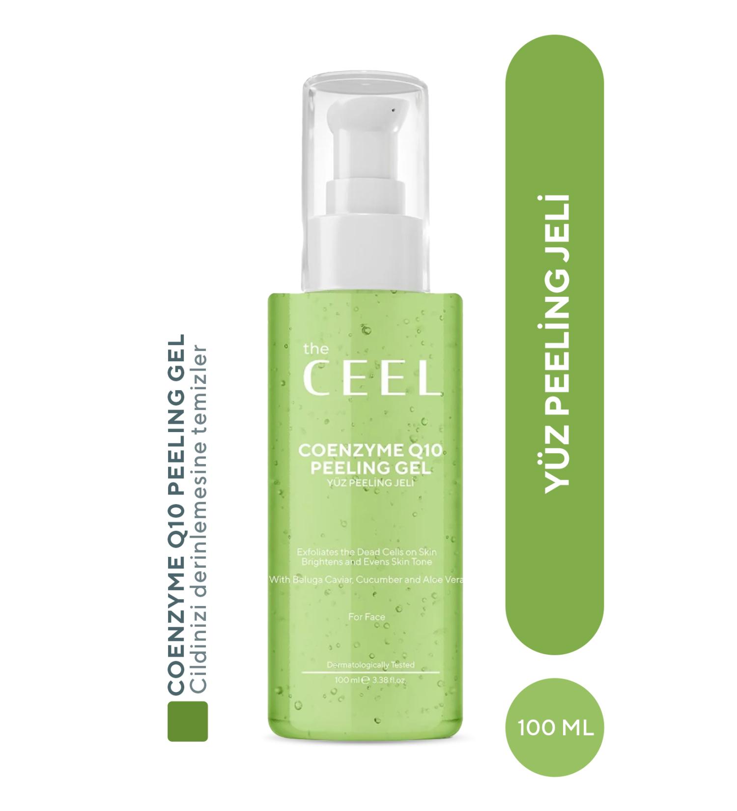 The Ceel Purifying and Brightening Facial Peeling Beluga Caviar Extract Coenzyme Q10 100 ml - Buy Online on GoSupps.com