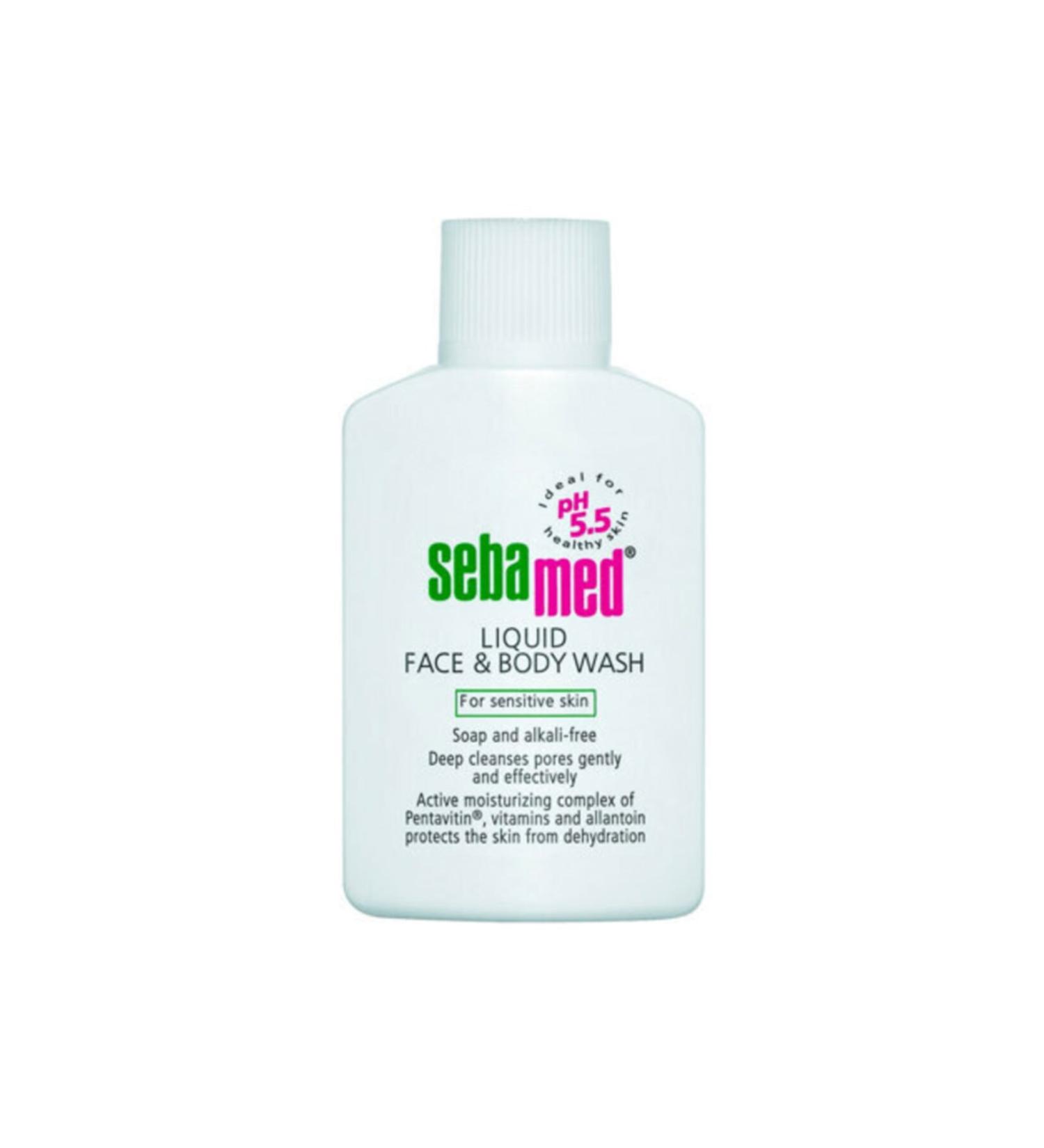 Sebamed Liquid Face and Body Cleanser - Dry and Sensitive Skin - 200 ml