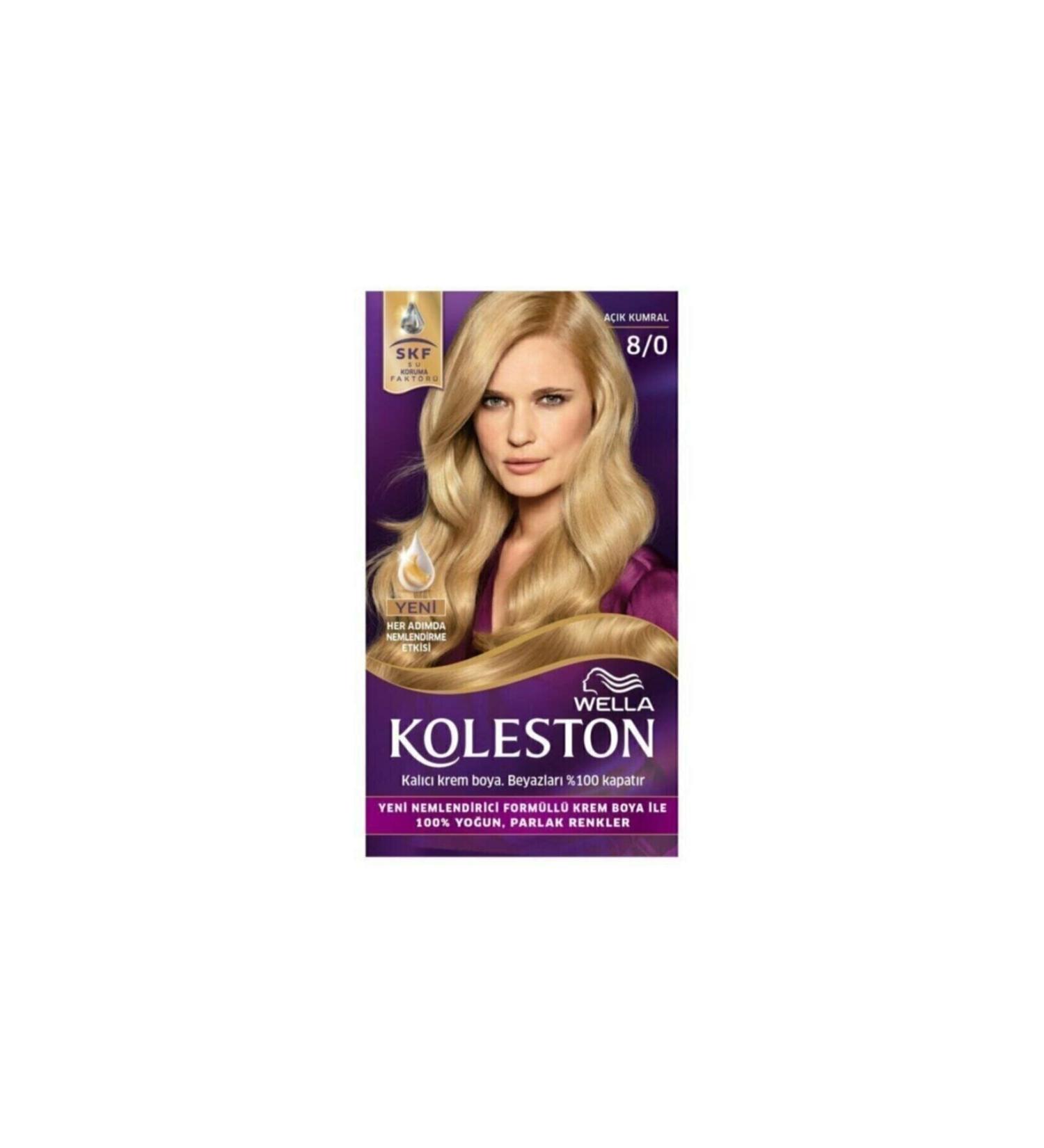 Wella Light Blonde Hair Dye 8.0