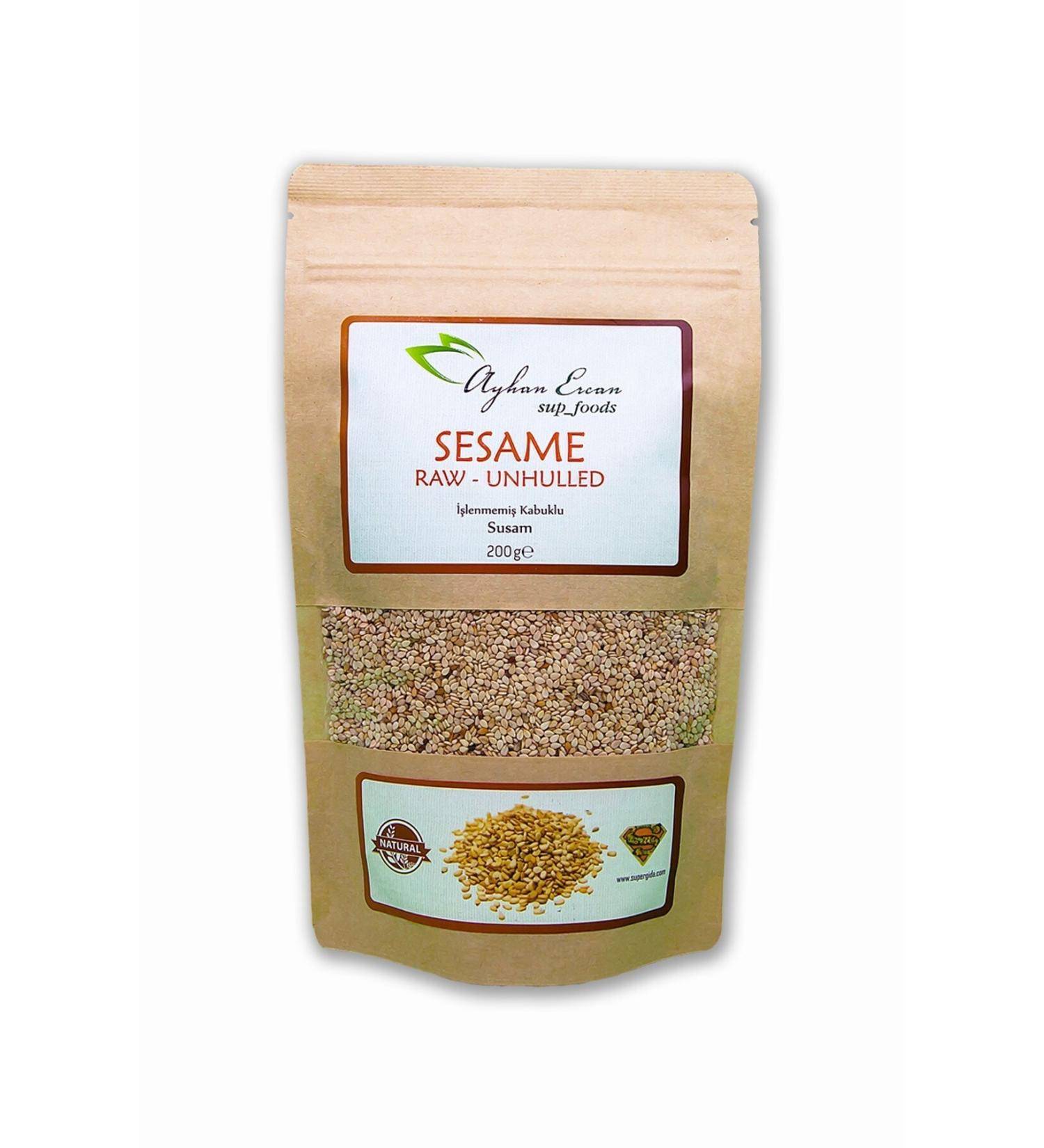 Ayhan Ercan Super Food Shelled Sesame 200 G