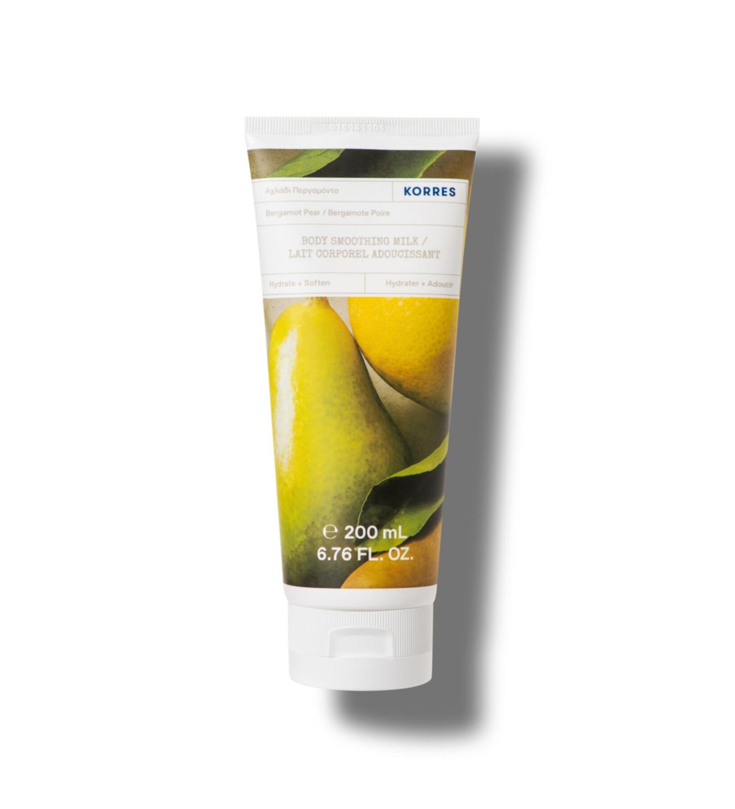 Korres Bergamot Pear Body Milk 200ml - Key Greece Series - Buy Online on GoSupps.com