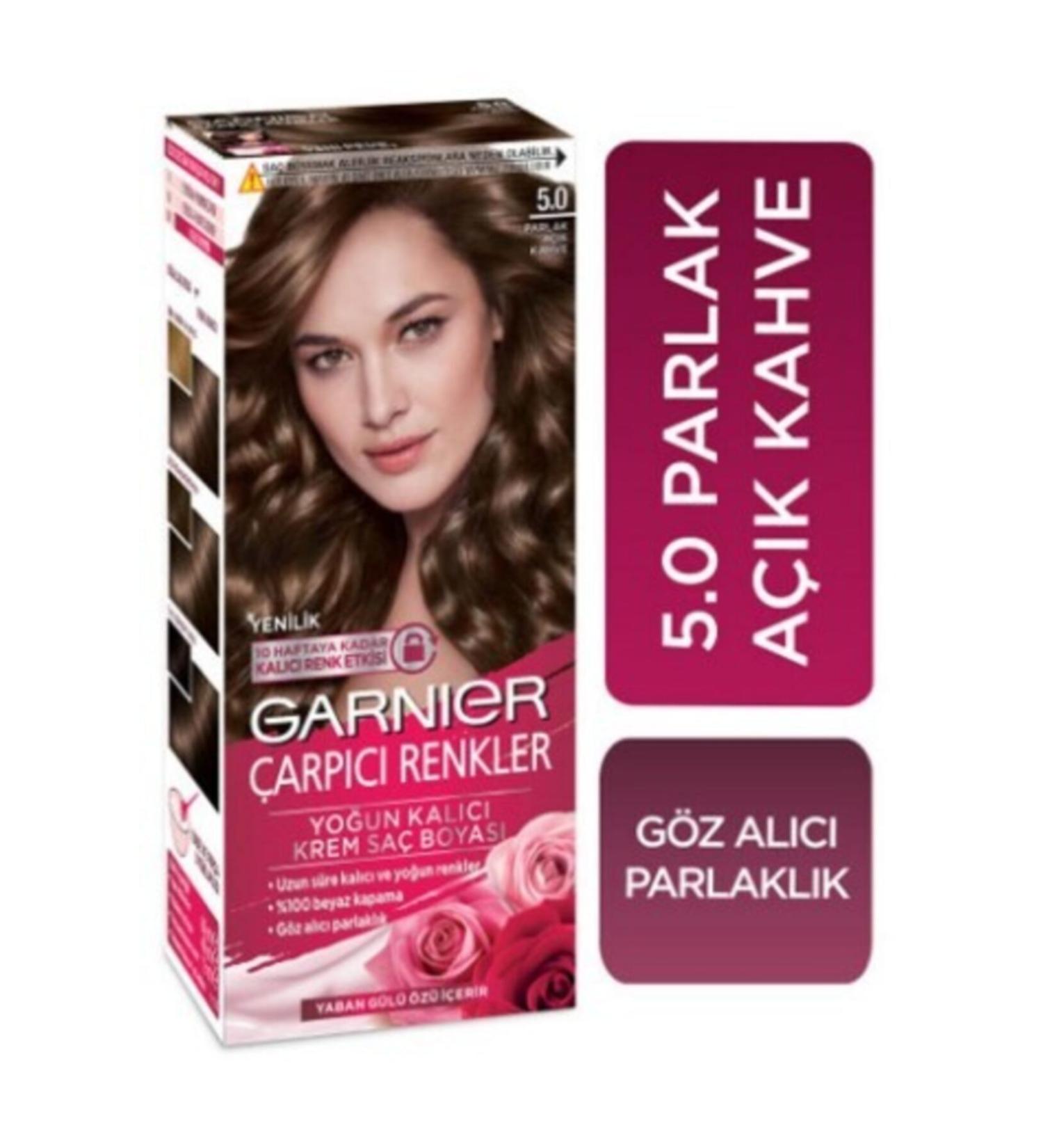 Garnier Striking Colors 5.0 Bright Light Brown (Wild Rose)