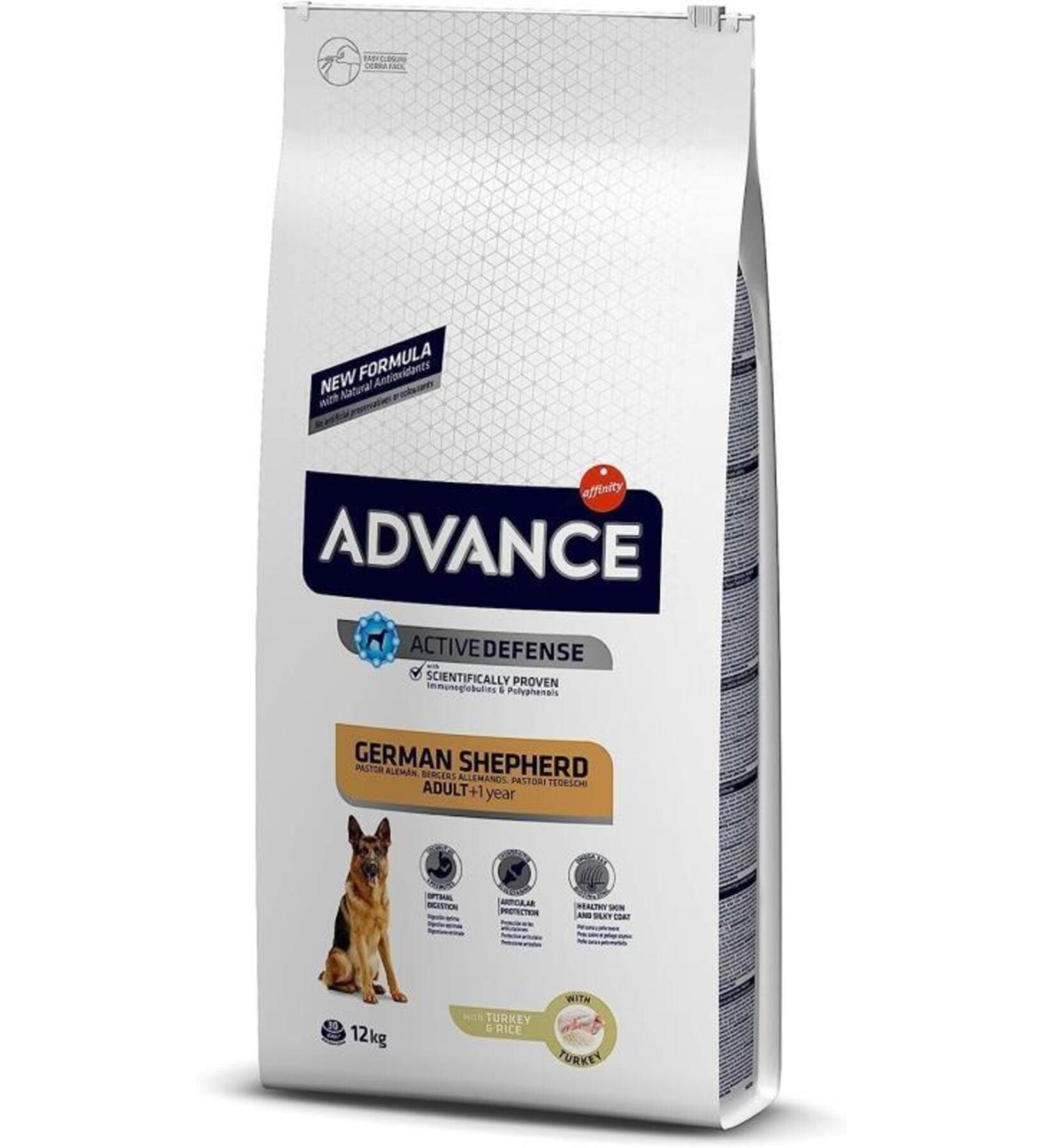 Advance Dog German Shepherd Dog Food 12 Kg - Buy Online on GoSupps.com