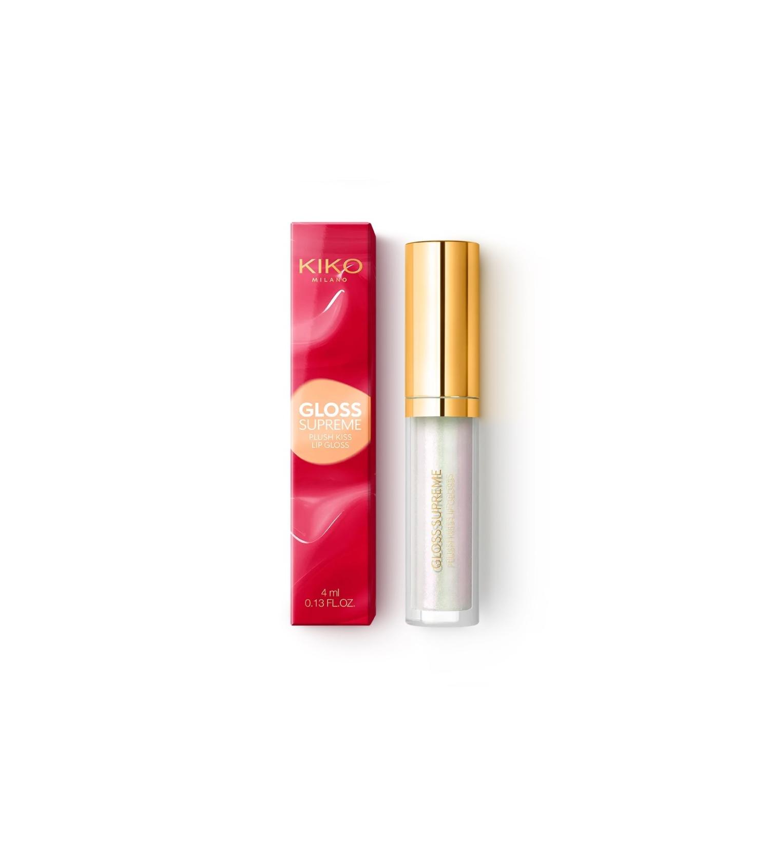 KIKO Gloss Supreme Plush Kiss Lip Gloss-Nourishing & Moisturizing Shiny Finish Lip Gloss 4ML - Buy Online on GoSupps.com
