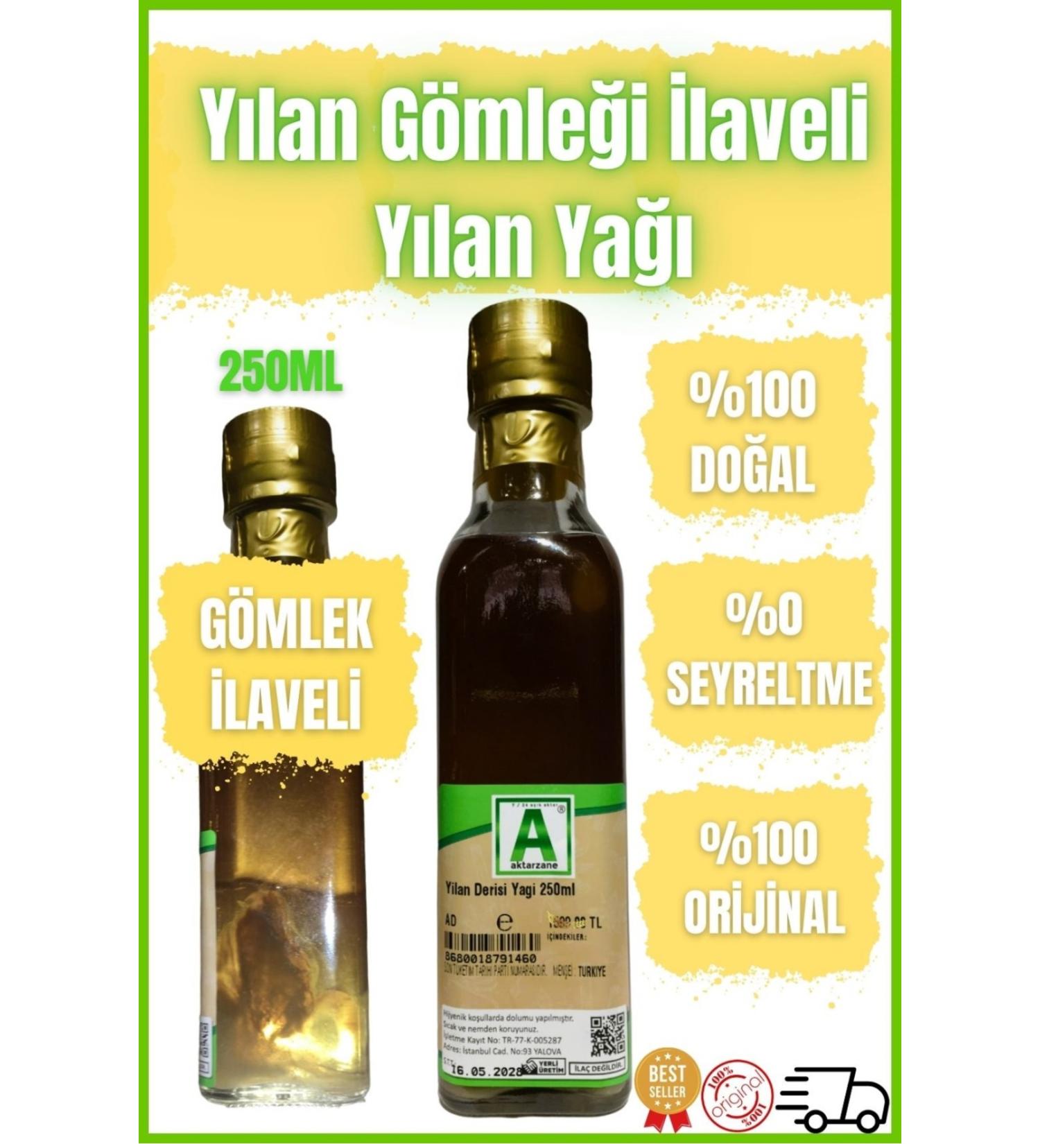 Aktarzane Snake Skin Oil 250ml