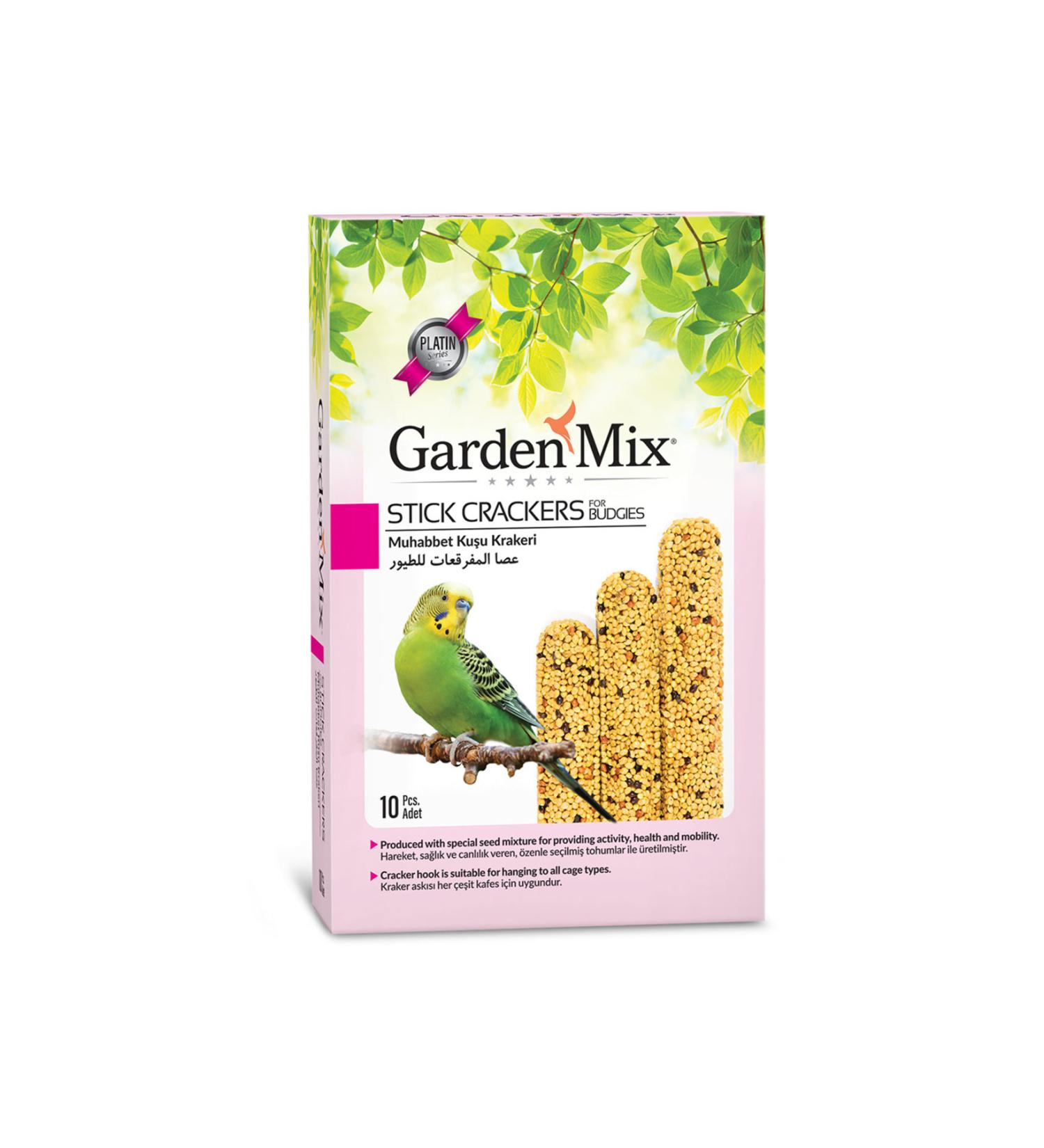 Gardenmix PLATINUM PLAIN BIRD CRACKERS 10 X 2 PCS 524130