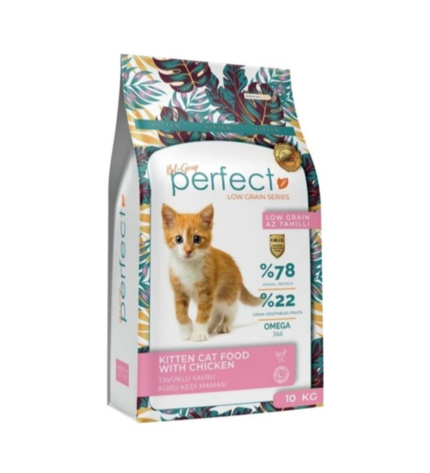 PERFECT Chicken Kitten Cat Food 10 KG
