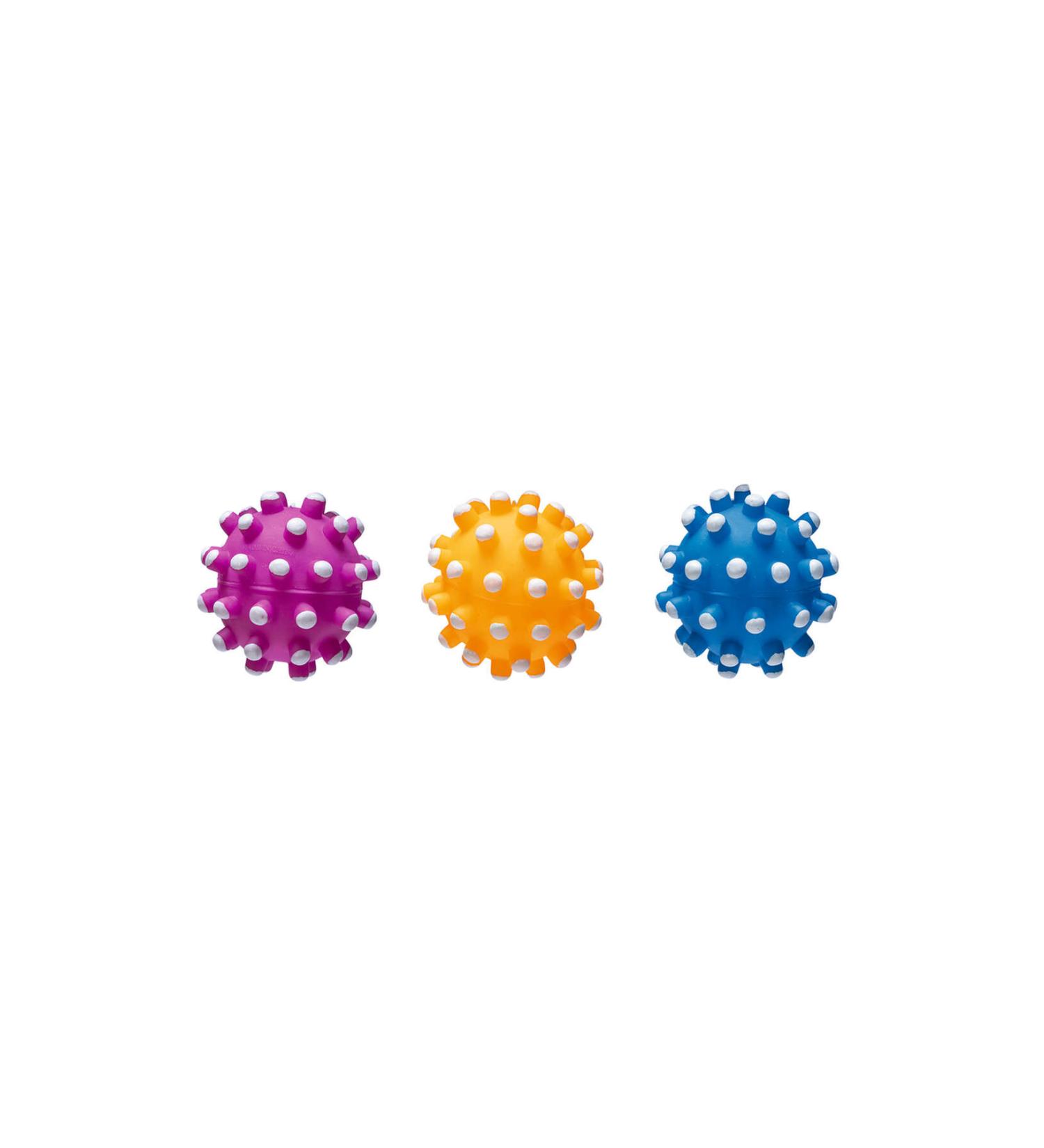 Karlie Karlie Sound Spiky Hedgehog Ball for Dogs with 3 Color Options 106008