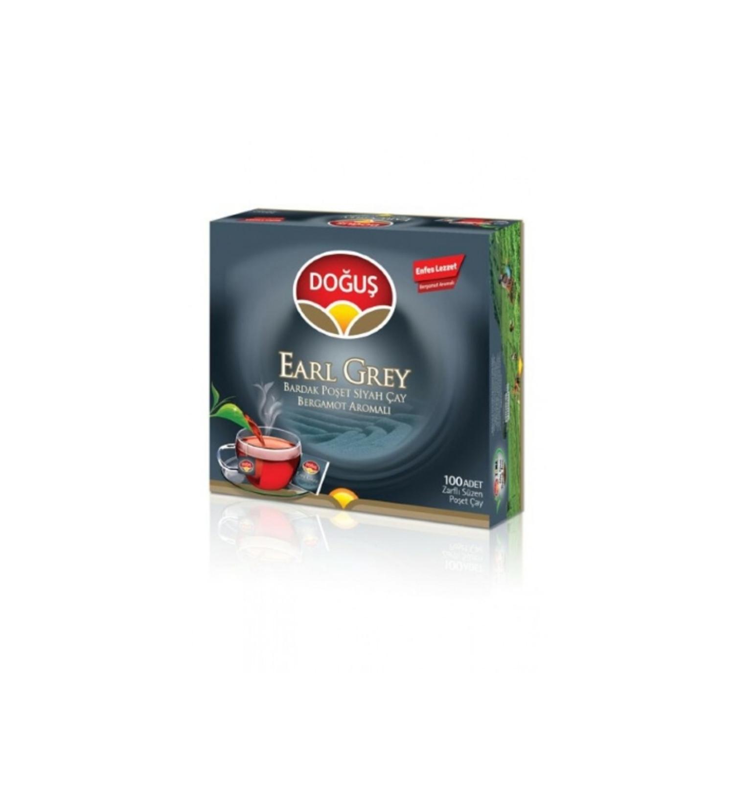 Do u Tea Do u Earl Grey Glass Tea 100's 200 Gr.