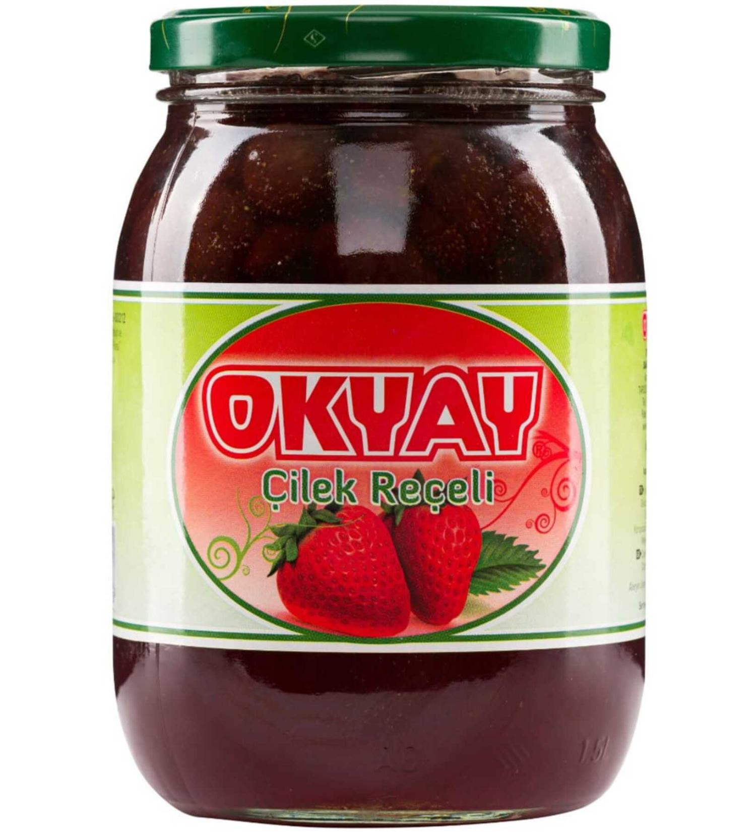 Okyay 1900 gr. jar of strawberry jam