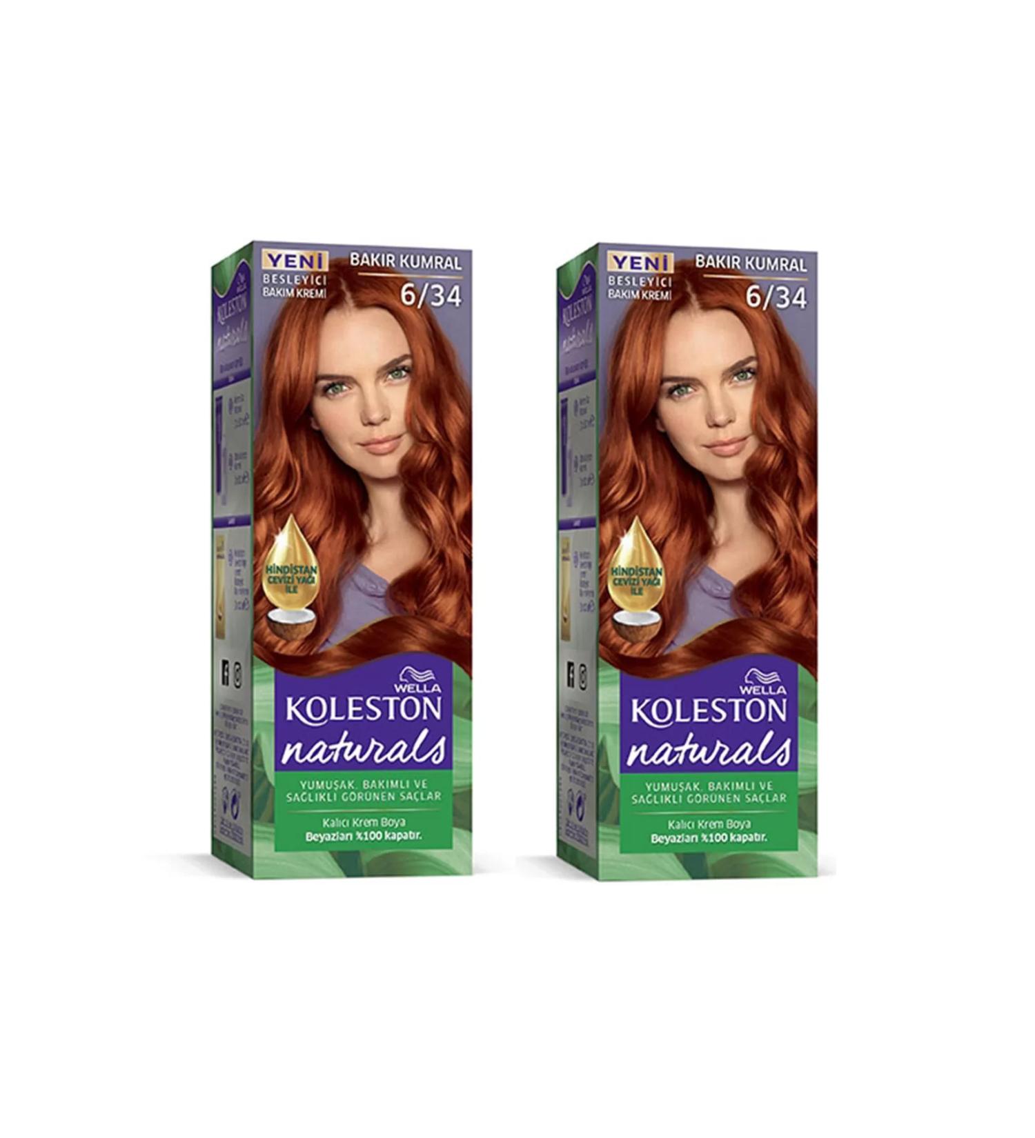 Skygo Naturals Hair Dye Copper Blonde 6/34 2x Pack