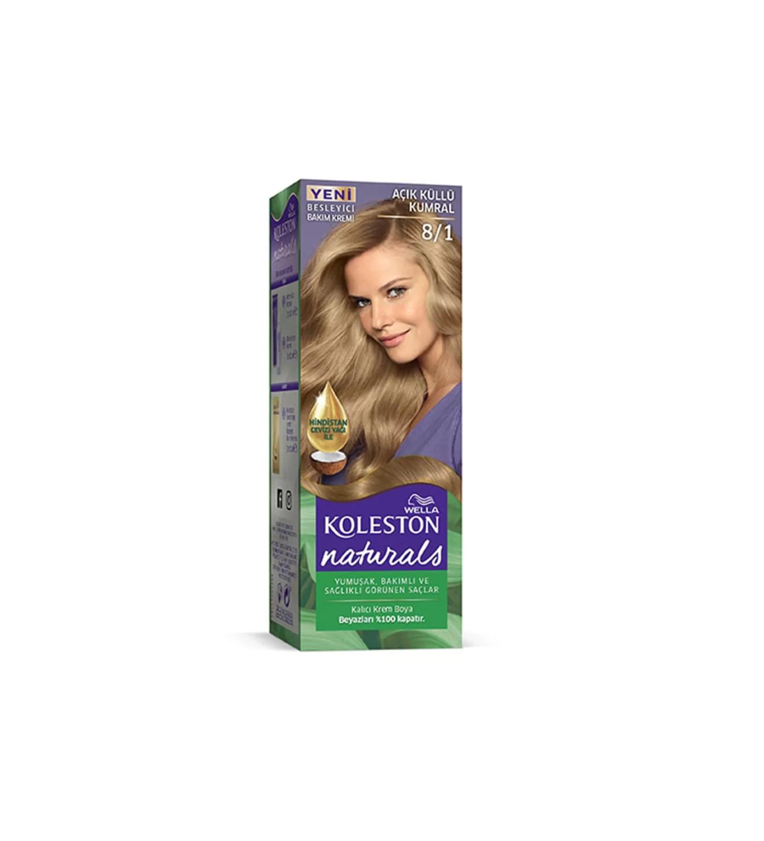 Skygo Naturals Hair Dye Light Ash Blonde 8/1