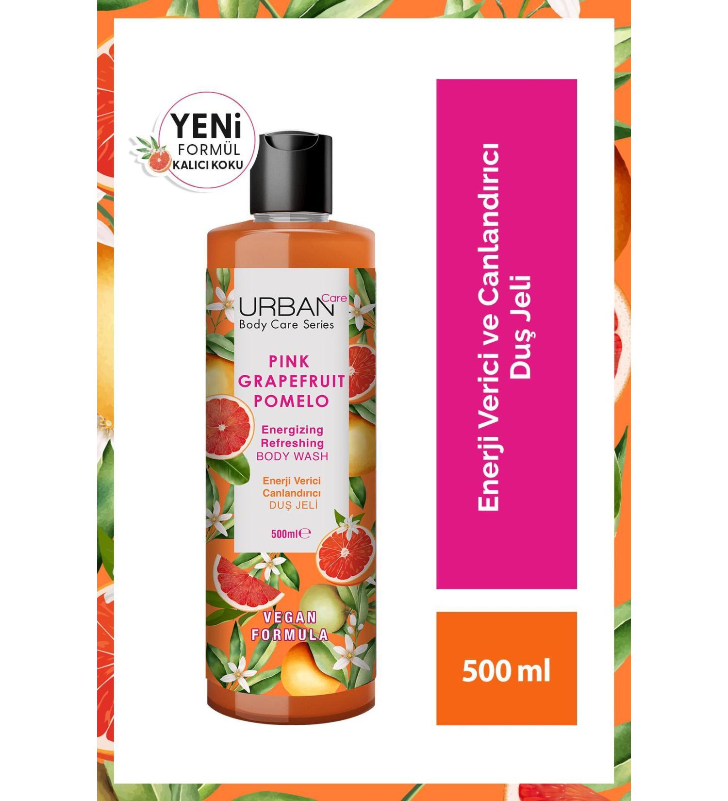 Urban Care Pink Grapefruit & Pomelo Refreshing and Moisturizing Shower Gel 500 ml - Buy Online on GoSupps.com