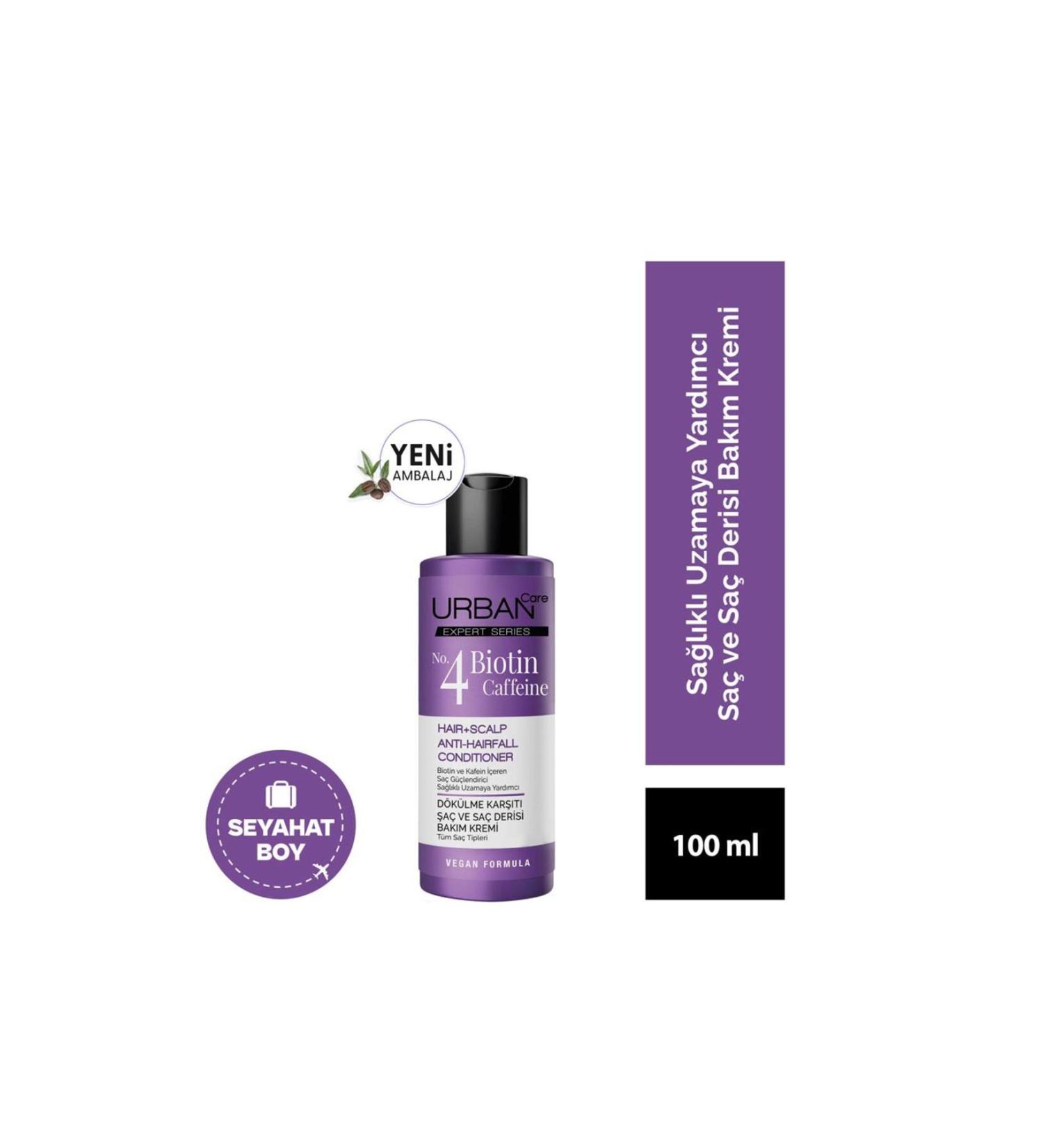 Urban Care Expert Series Biotin & Caffeine Hair Care Shampoo 100 mL - Buy Online on GoSupps.com