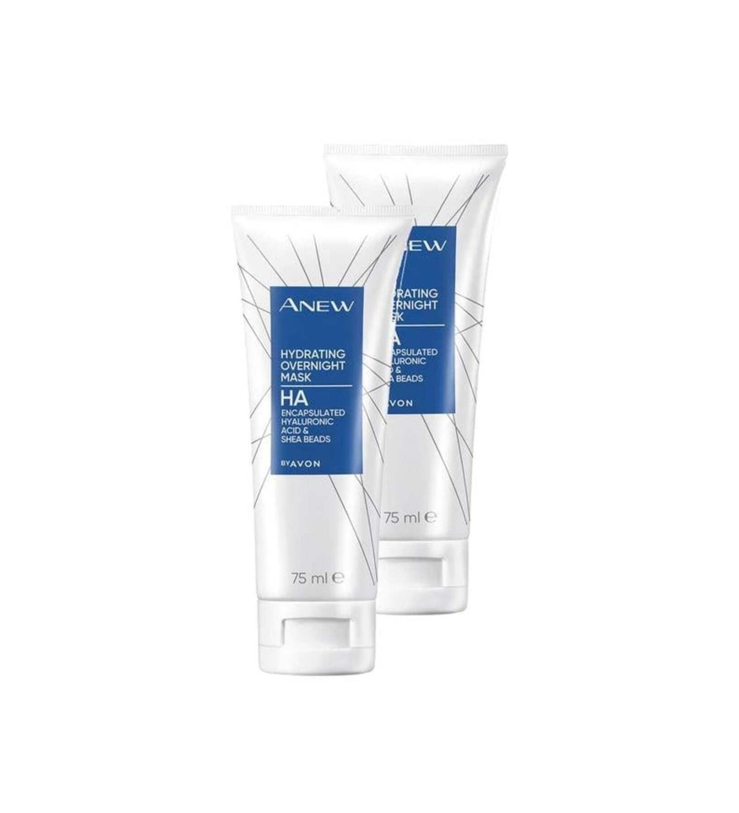 Avon Anew Moisturizing Night Mask 75 Ml. Duo Set