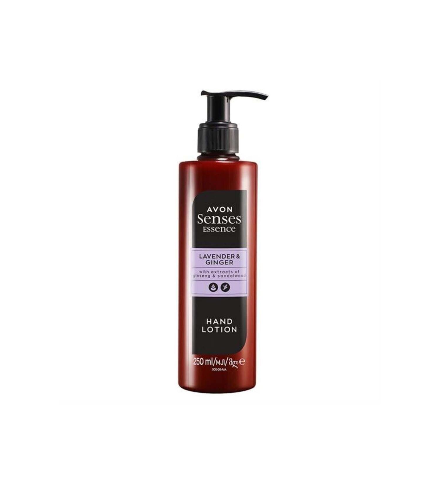 Avon Senses Essence Lavender & Ginger Moisturizing Hand Lotion 250 ml