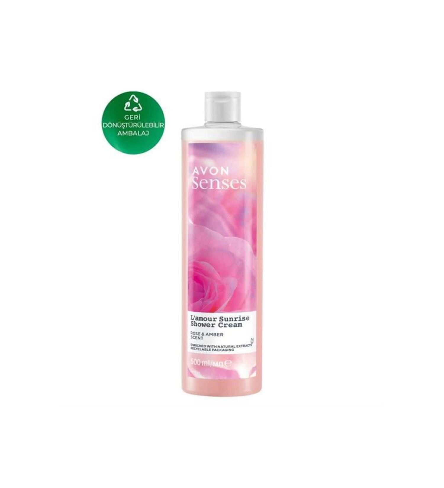 Avon Senses L'amour Sunrise Creamy Shower Gel 500ml - Buy Online on GoSupps.com