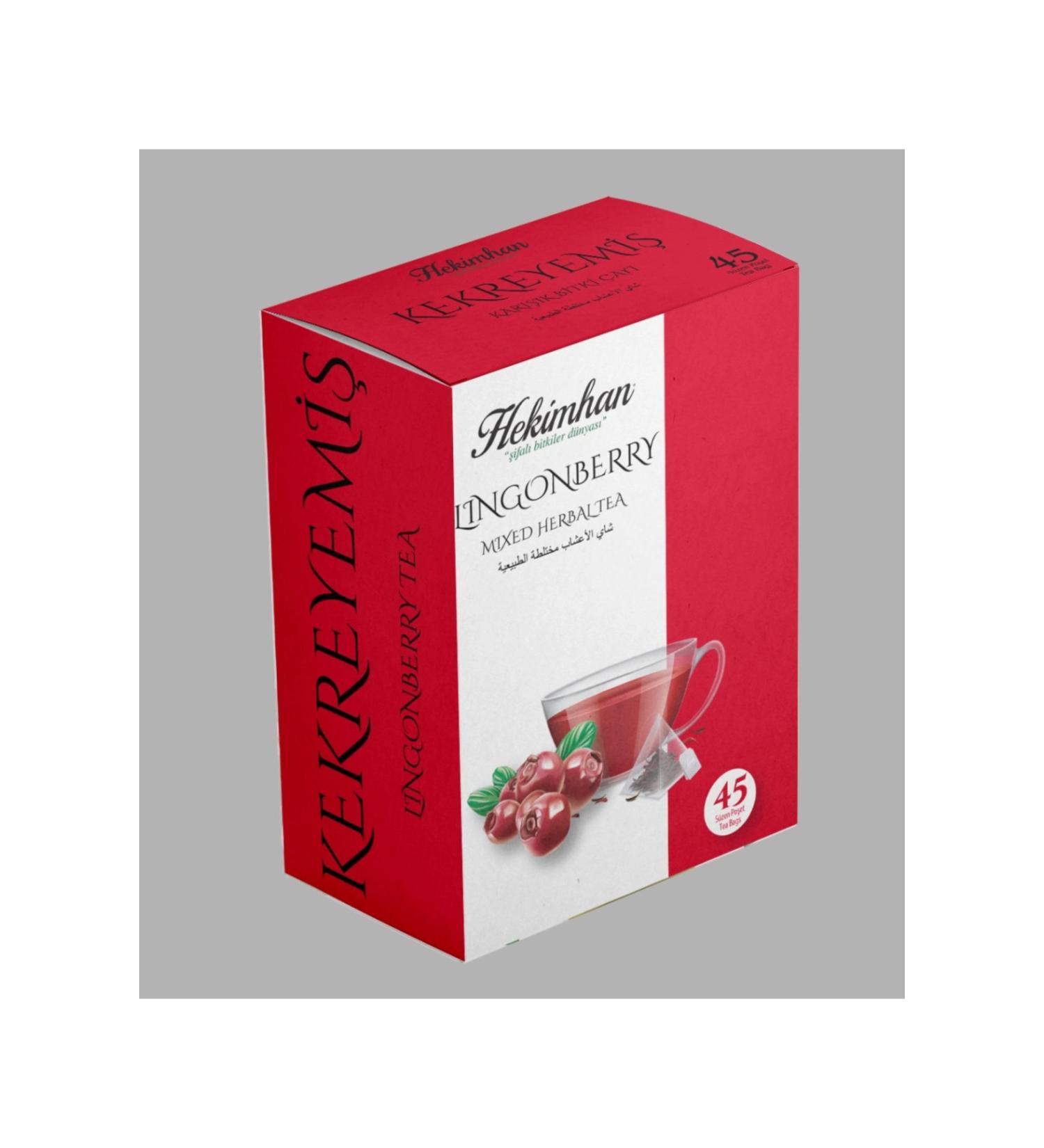 Hekimhan Kekreyemi li Sandaloz Gum Tea Natural 45 Filtering Bags