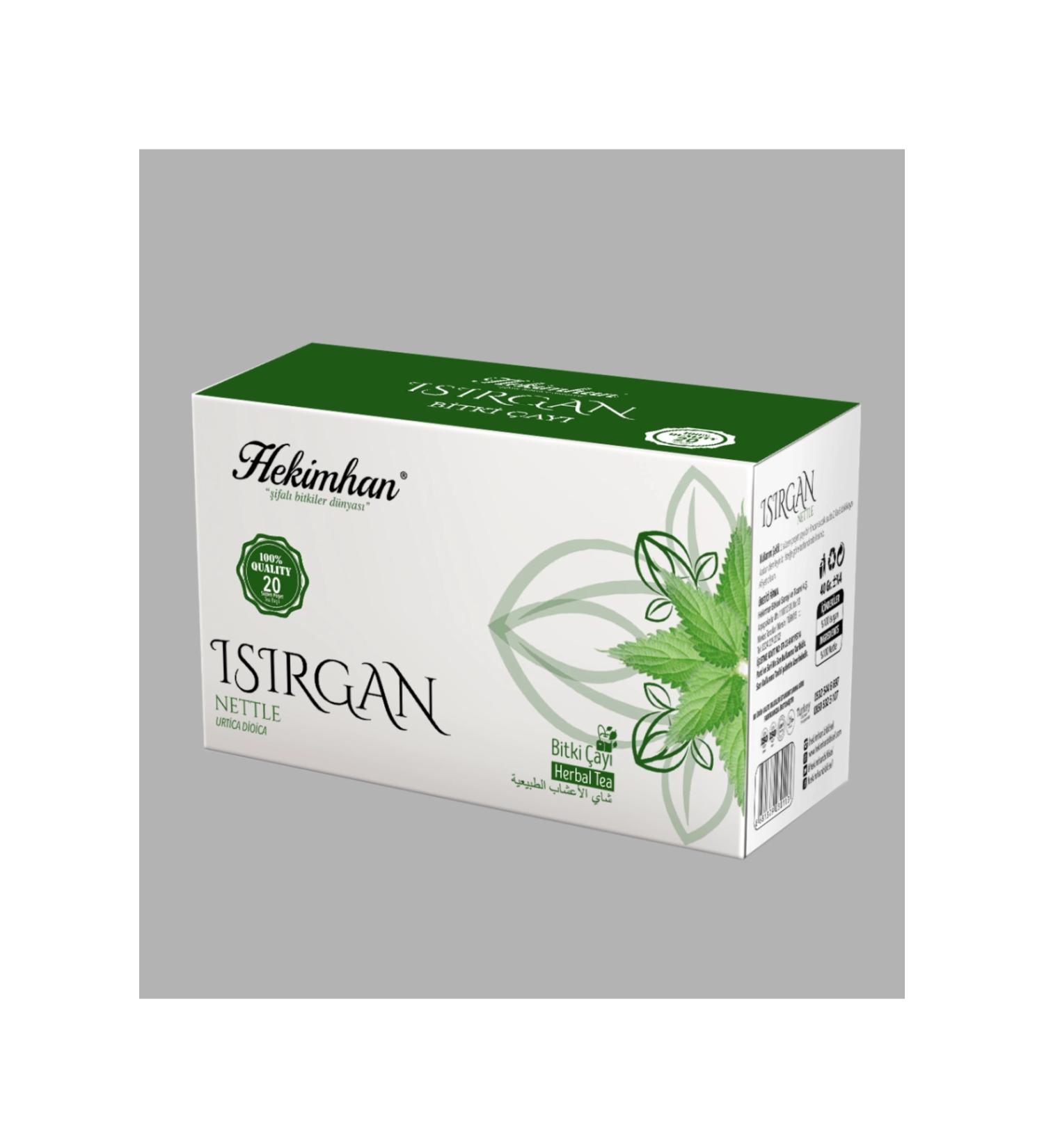 Hekimhan Nettle Tea Natural 20 Filtering Bags