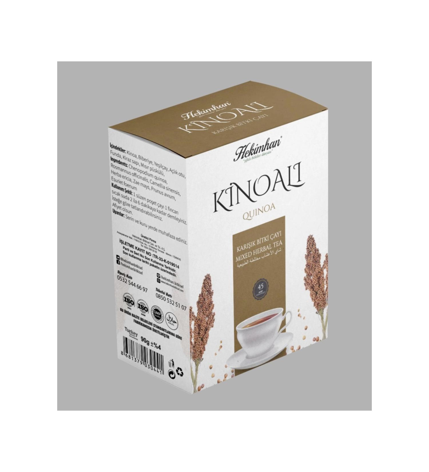 Hekimhan Quinoa Mixed Herbal Tea 45 Filter Bags