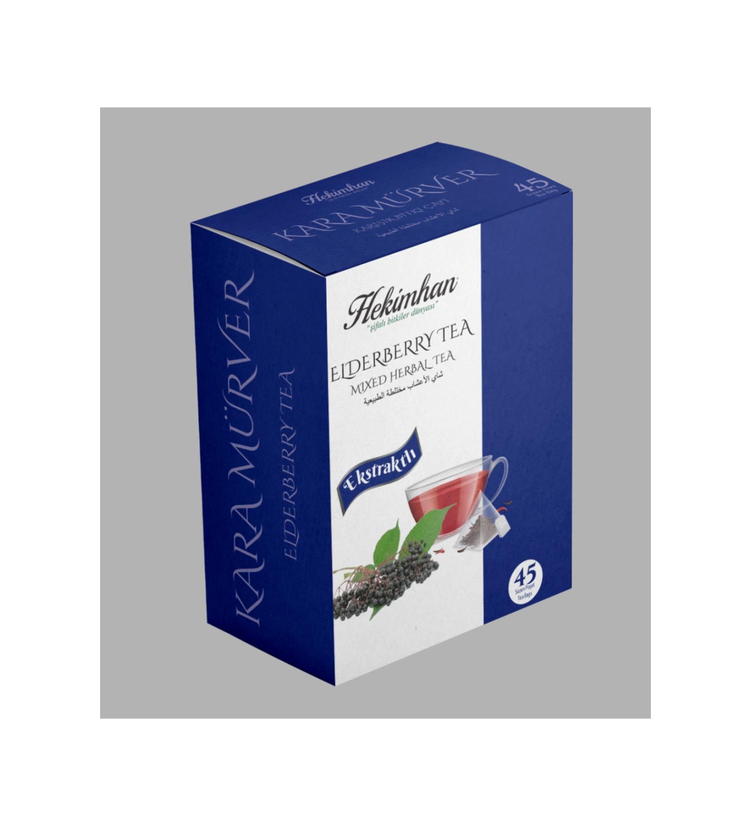 Hekimhan Black Elderberry Mixed Herbal Tea 45li at Medite Store