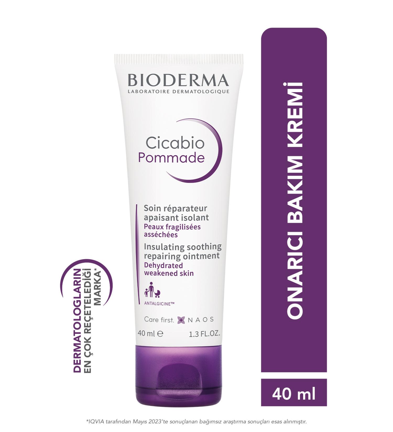 Bioderma Skin Barrier Repair Moisturizing Cream for Irritated Skin 40 ML Passi.3148
