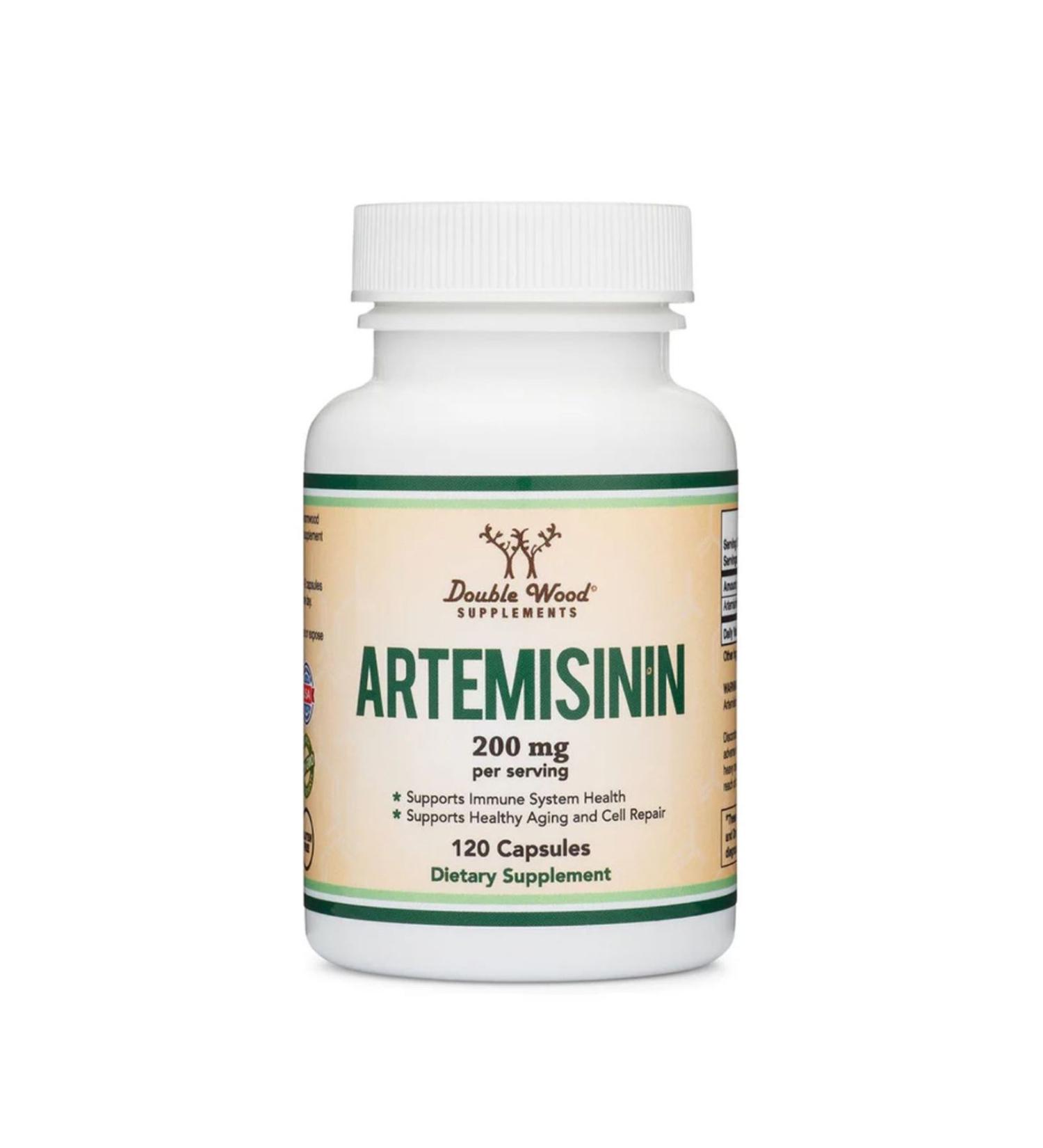 DOUBLE WOOD Artemisinin 200 Mg 120 Capsules - Buy Online on GoSupps.com