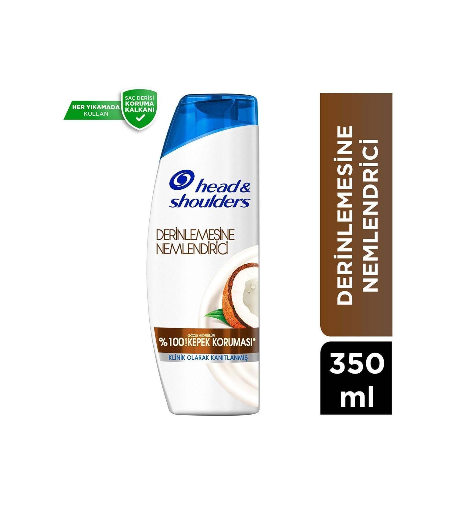Head And Shoulders Deep Moisturizing Anti-Dandruff Shampoo 350 ml - Buy Online on GoSupps.com