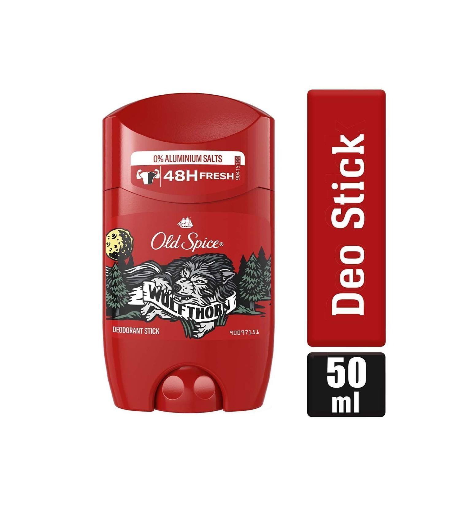 Old Spice Wolfthorn Deodorant Stick For Men 50 ml - Buy Online on GoSupps.com