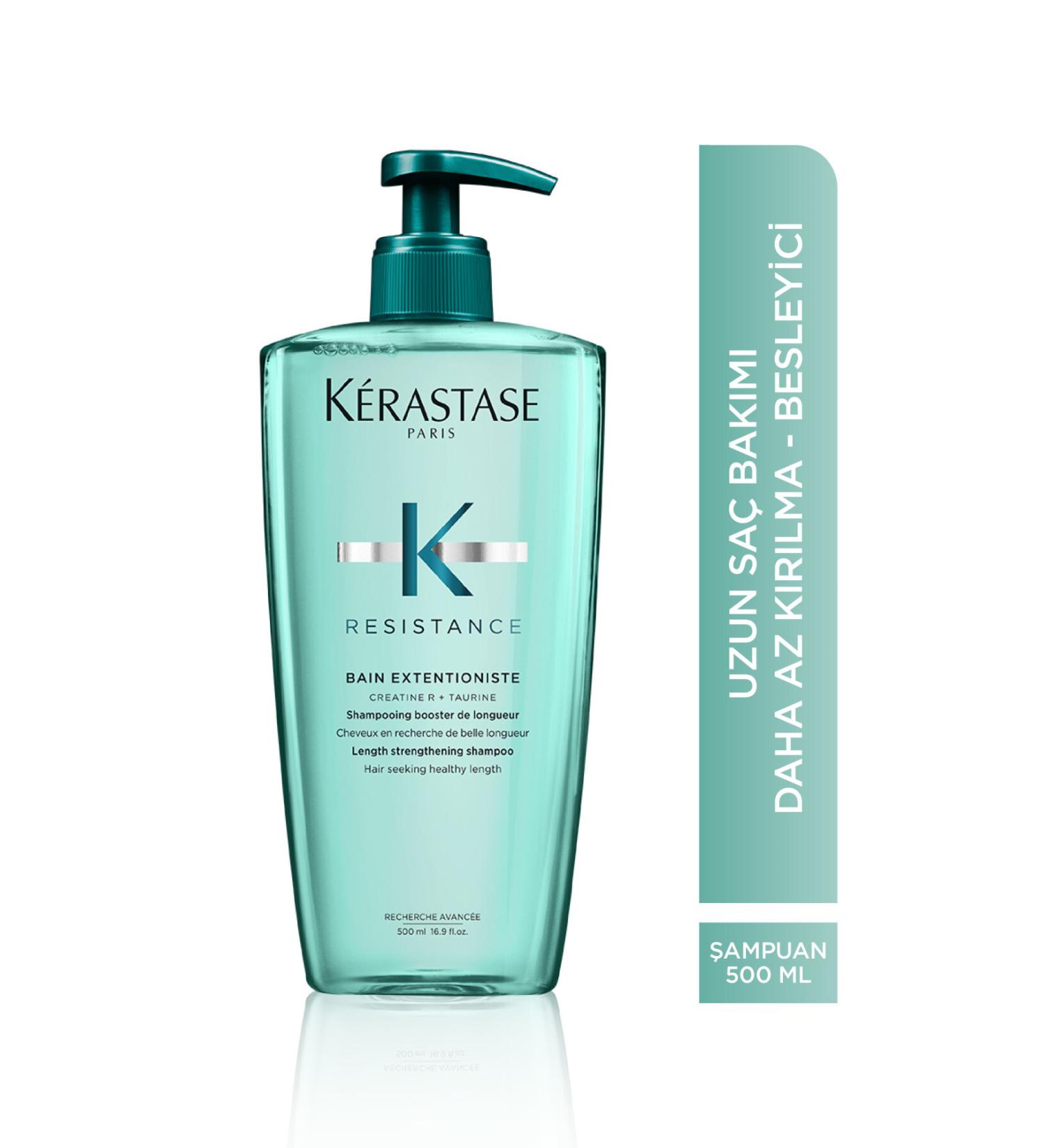 Kerastase Resistance Bain Extentioniste Repair Shampoo for Stronger Healthier Hair 500 ml - Buy Online on GoSupps.com