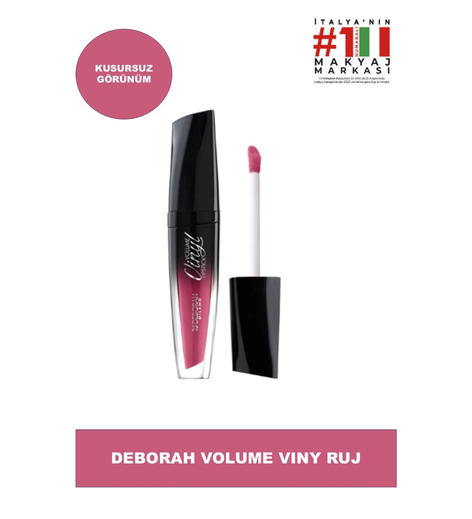 Deborah Milano Volume Vinyl Lipstick N.04 Pink Liquid Lipstick