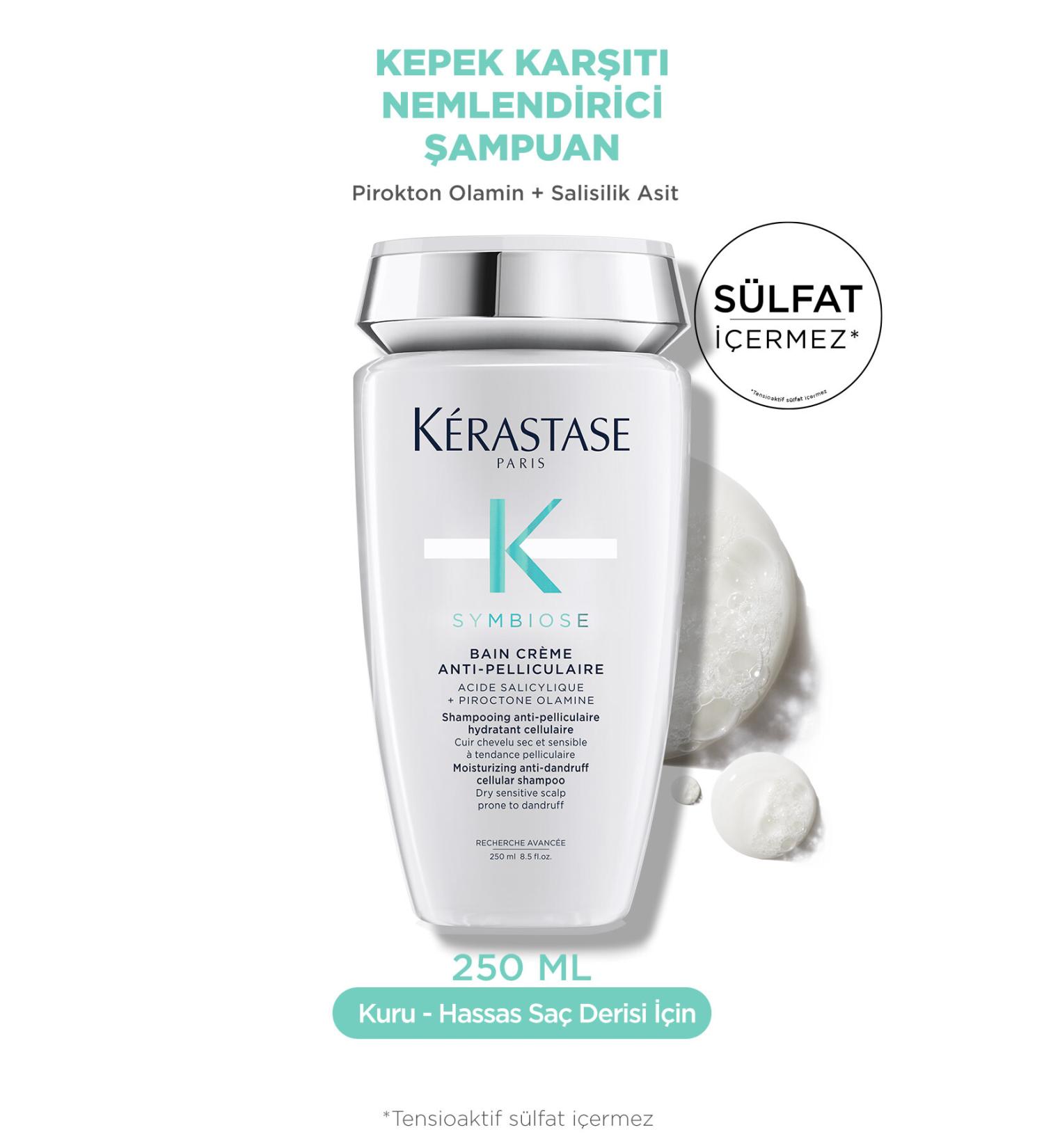 Kerastase Symbiose Anti-Dandruff Purifying Cellular Shampoo 250 ml - Buy Online on GoSupps.com
