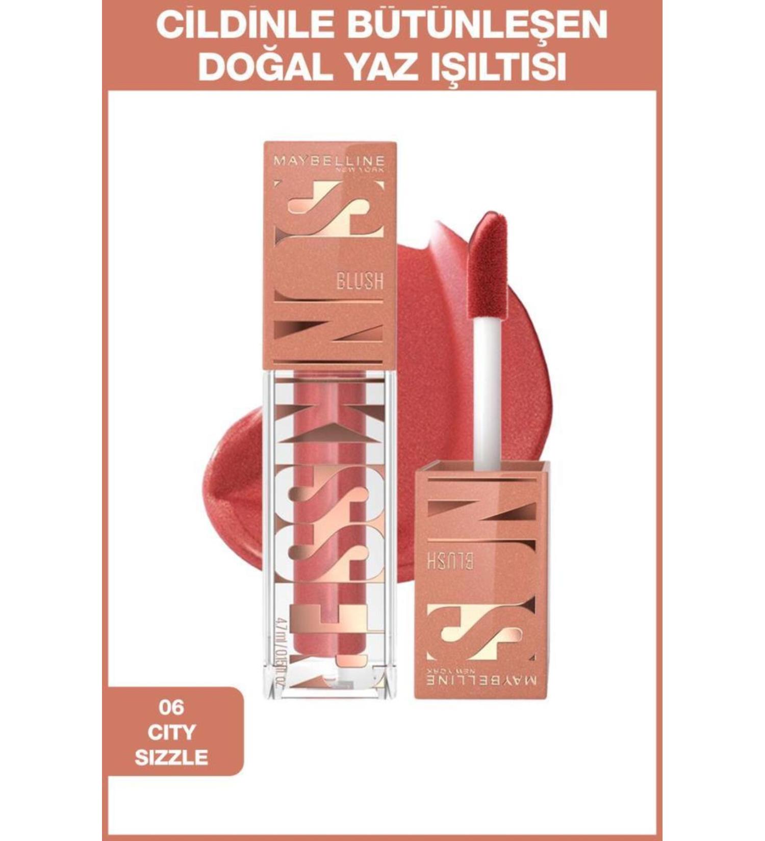 Maybelline New York Sunkisser Liquid Blush - 06 City Sizzle - Buy Online on GoSupps.com