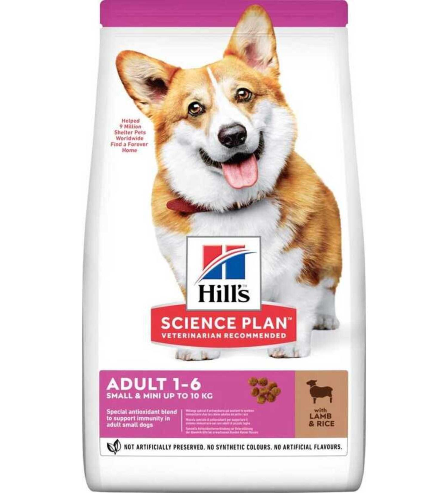 Hill's Small Mini Lamb Adult Dog Food 6 Kg