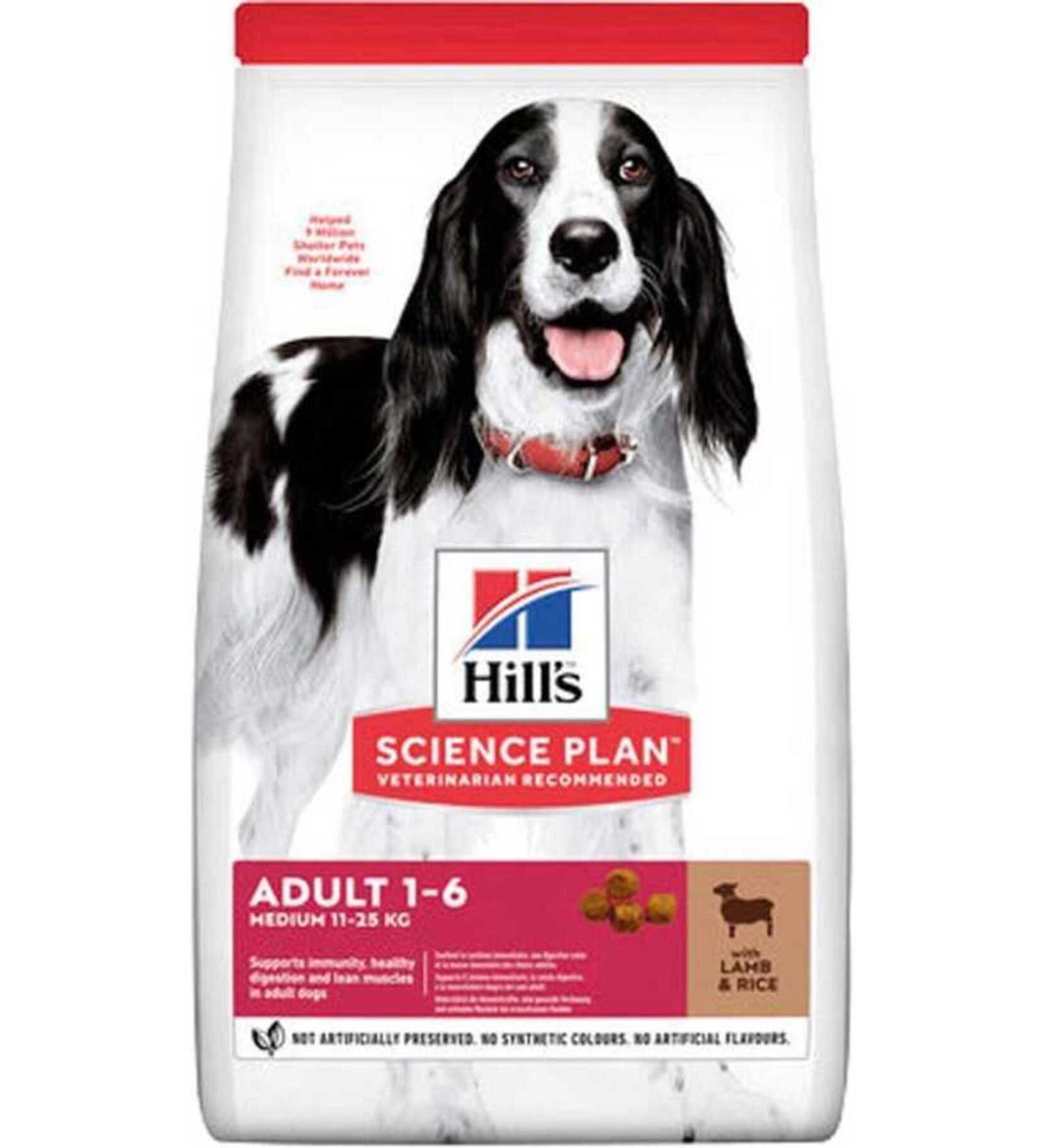 Hill's Adult Lamb and Rice Medium Breed Adult Dog Food 2.5 Kg