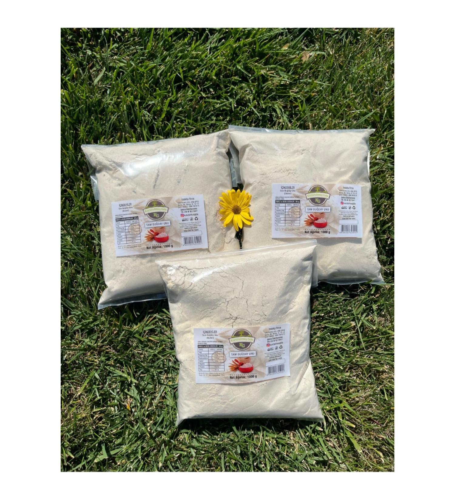 Kg Dried Food Whole Wheat Flour (3 Kg)