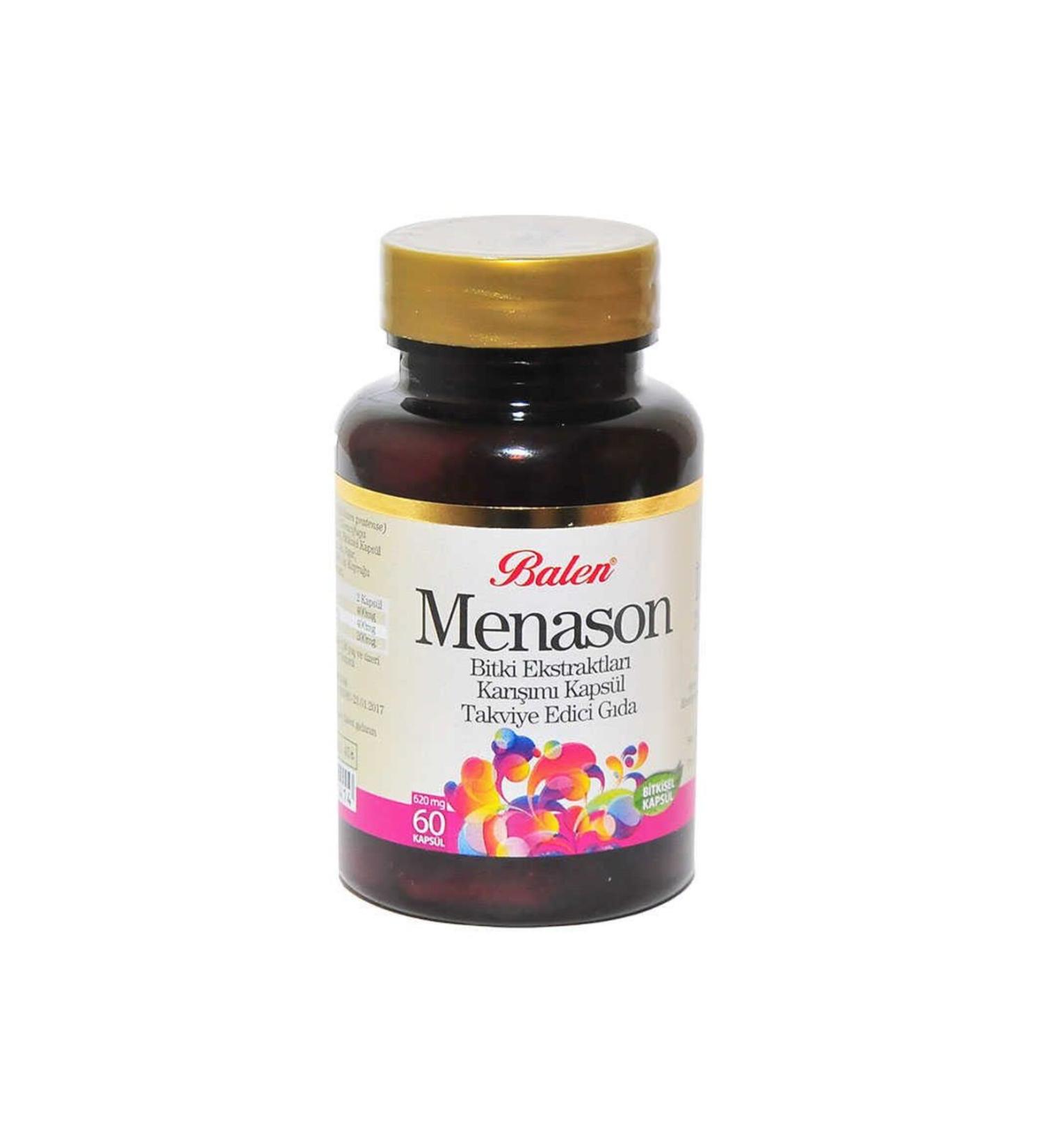 Astra Market Menason Herbal Mixture 60 Capsules